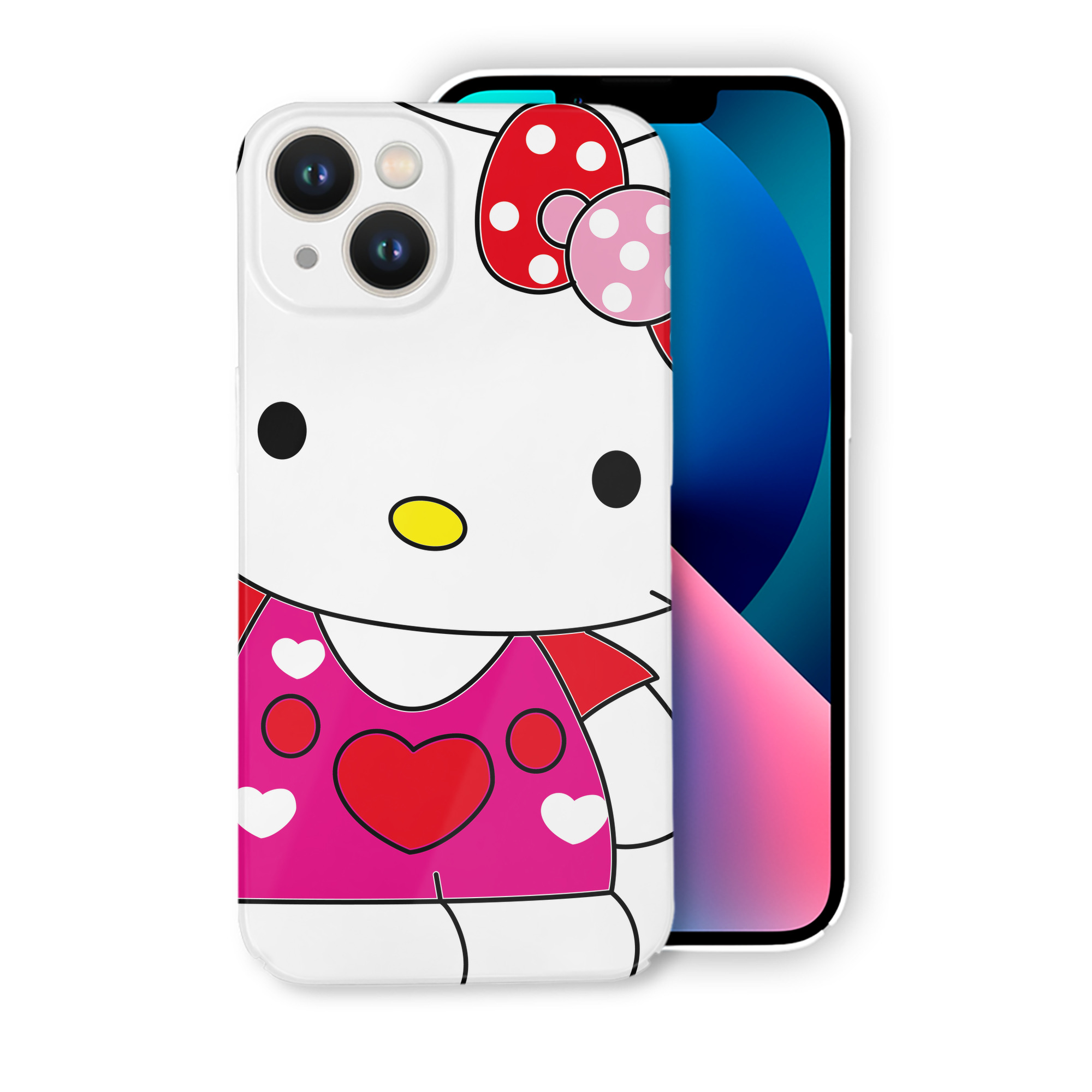 （画像用） Hello Kitty ハローキティ 【iPhone 14シリーズ対応】ハードケース