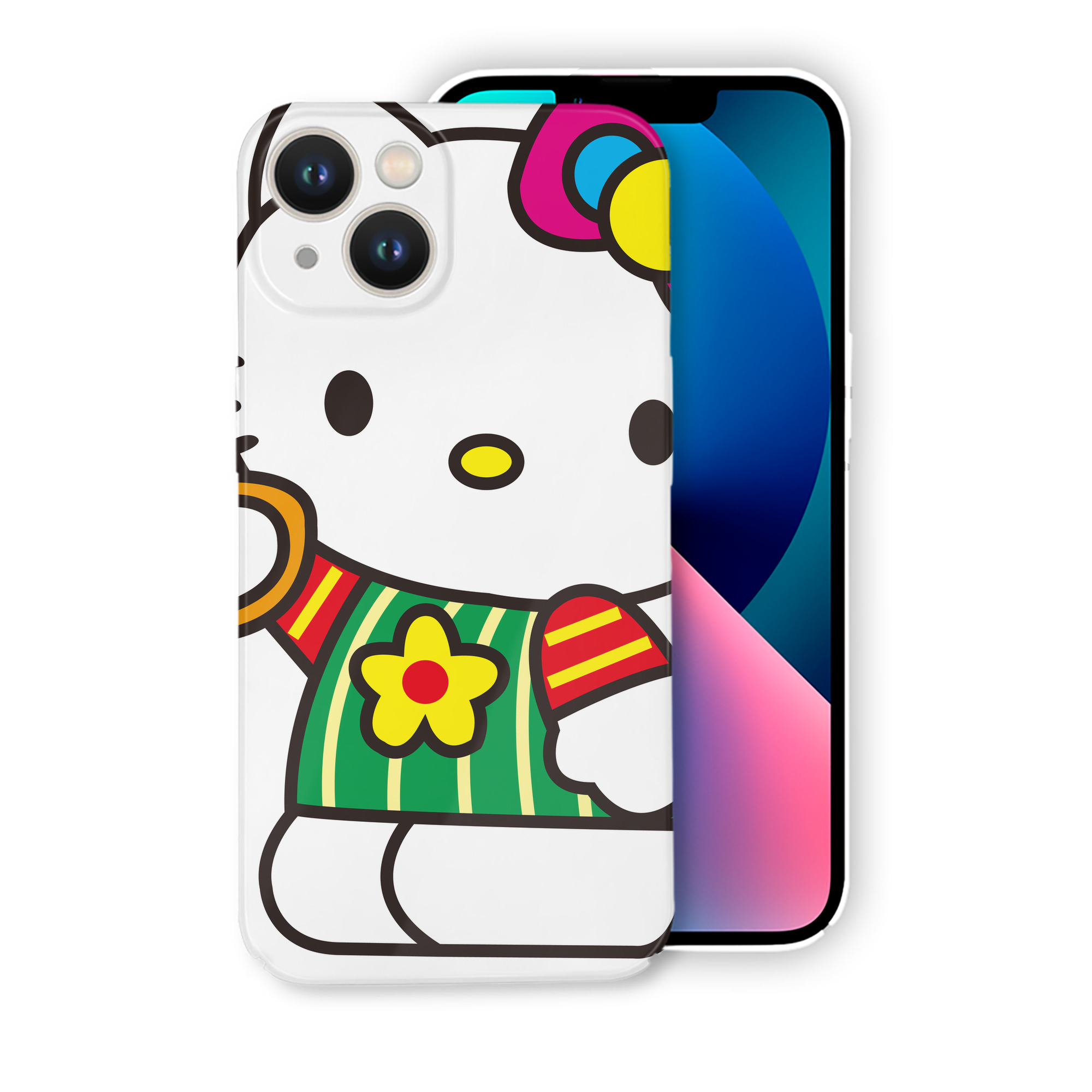 （画像用） Hello Kitty ハローキティ 【iPhone 14シリーズ対応】ハードケース