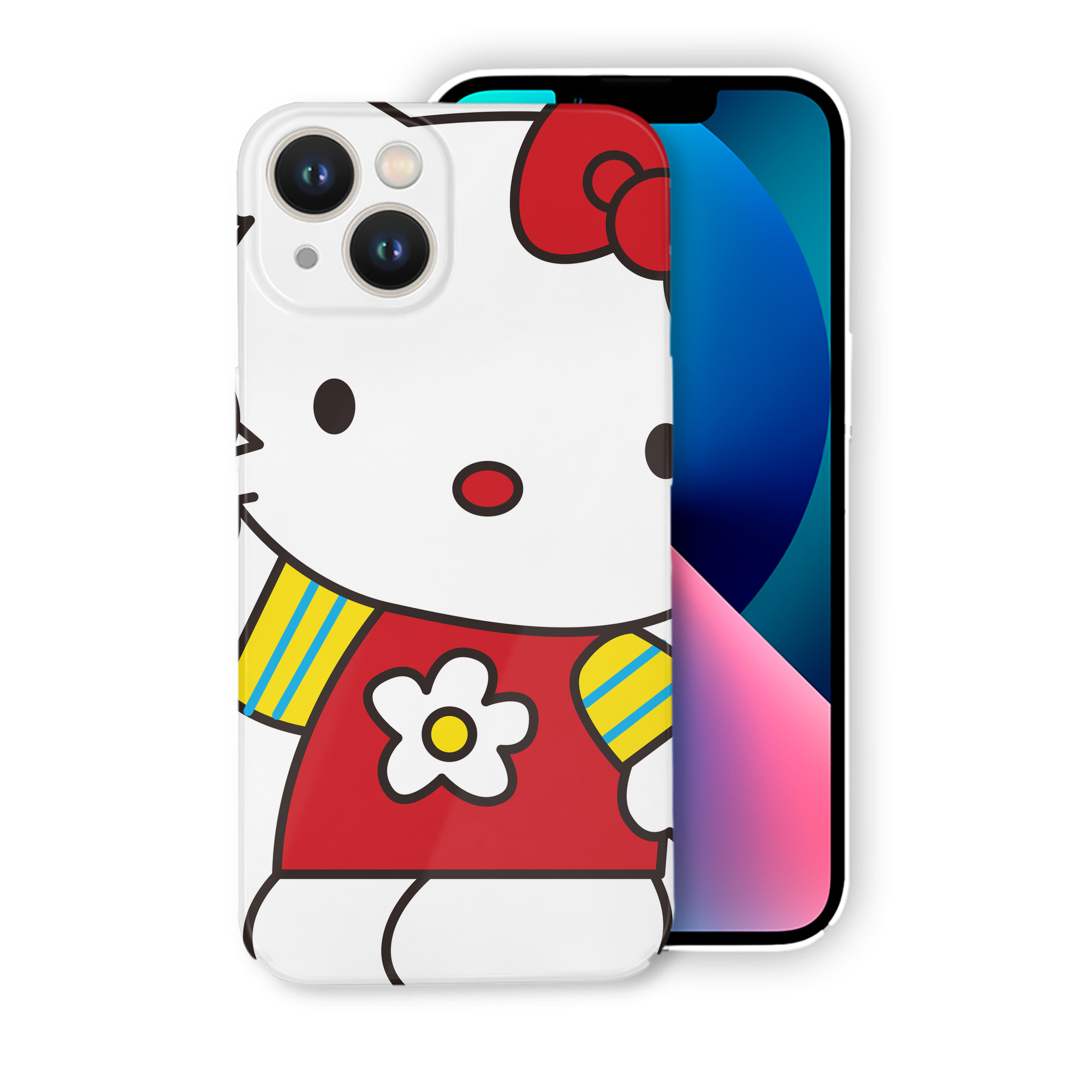 （画像用） Hello Kitty ハローキティ 【iPhone 14シリーズ対応】ハードケース