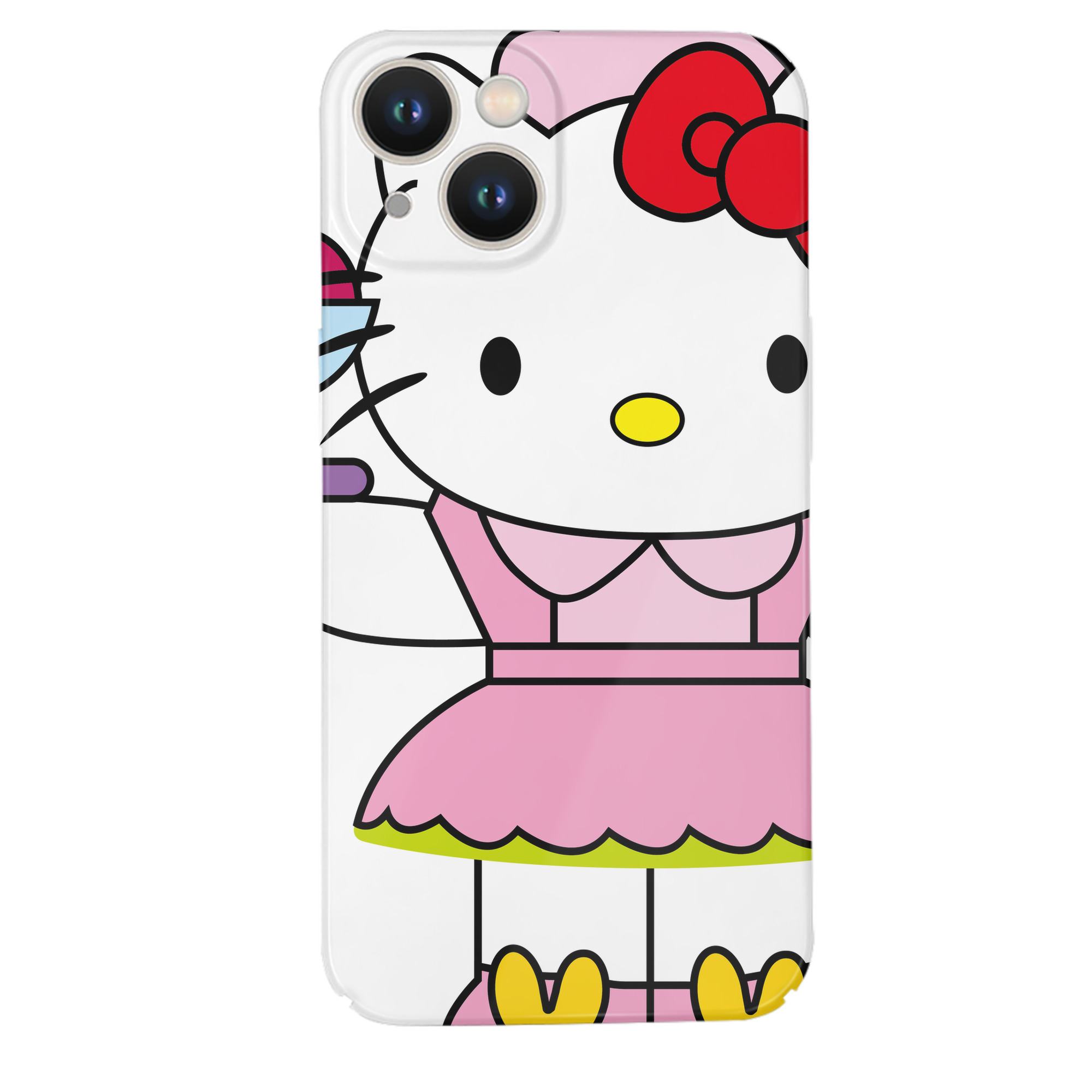 （画像用） Hello Kitty ハローキティ 【iPhone 14シリーズ対応】ハードケース