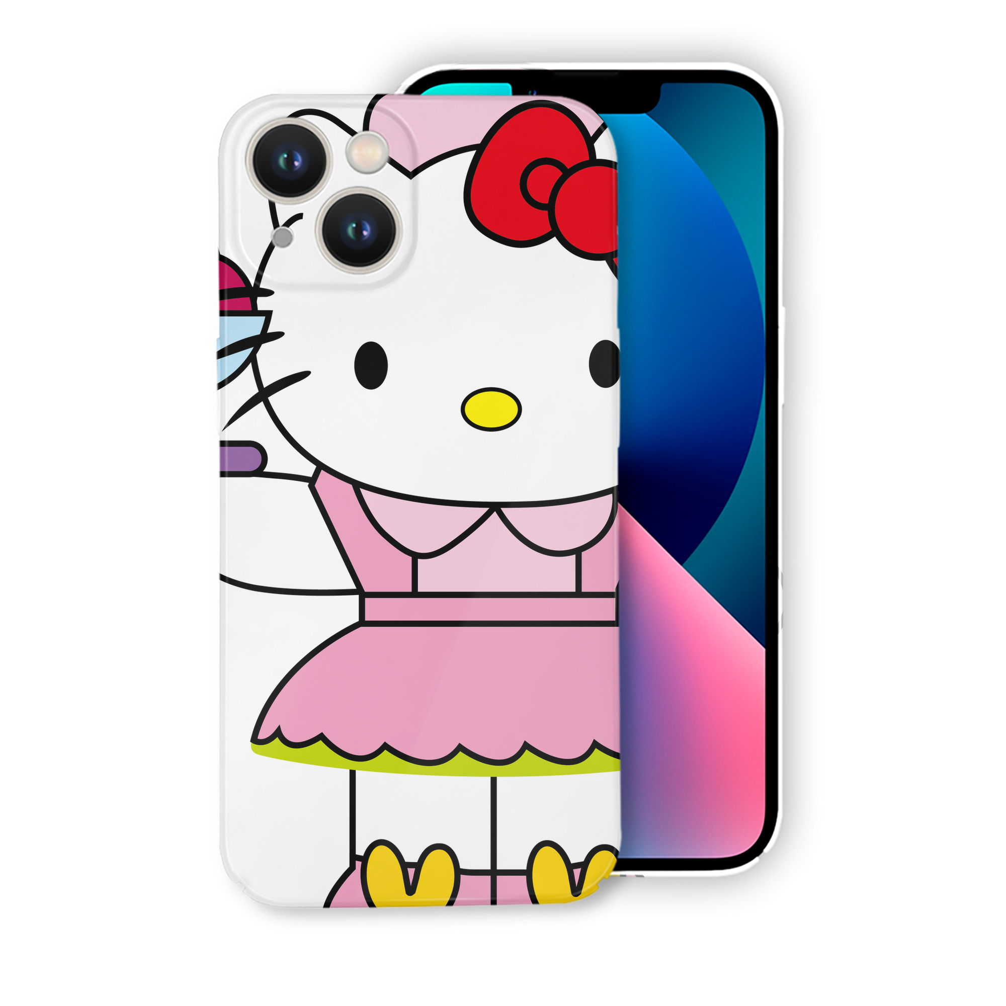 （画像用） Hello Kitty ハローキティ 【iPhone 14シリーズ対応】ハードケース