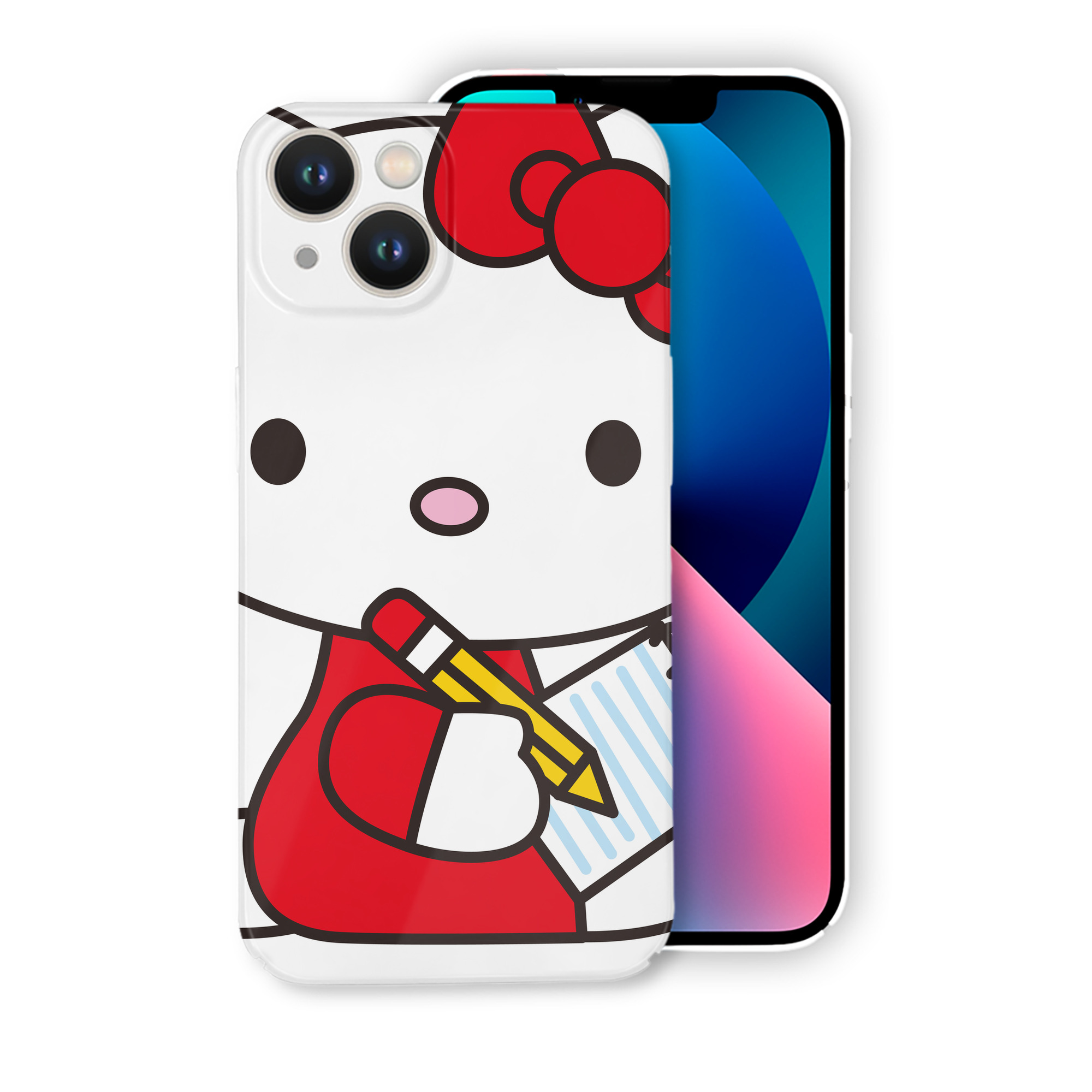 （画像用） Hello Kitty ハローキティ 【iPhone 14シリーズ対応】ハードケース