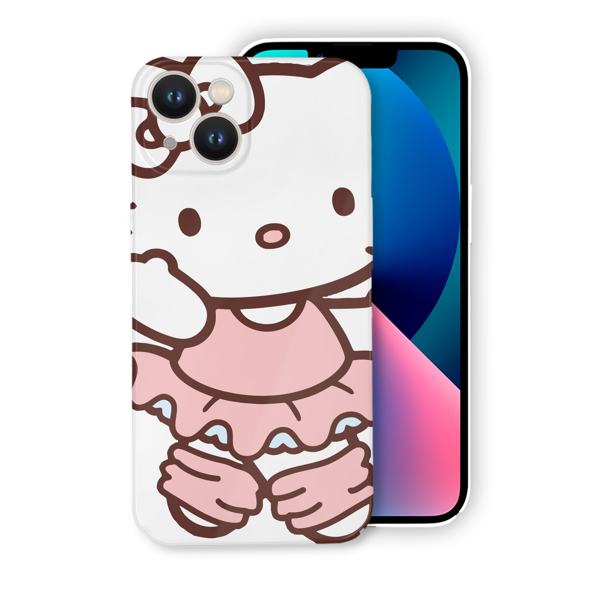 （画像用） Hello Kitty ハローキティ 【iPhone 14シリーズ対応】ハードケース