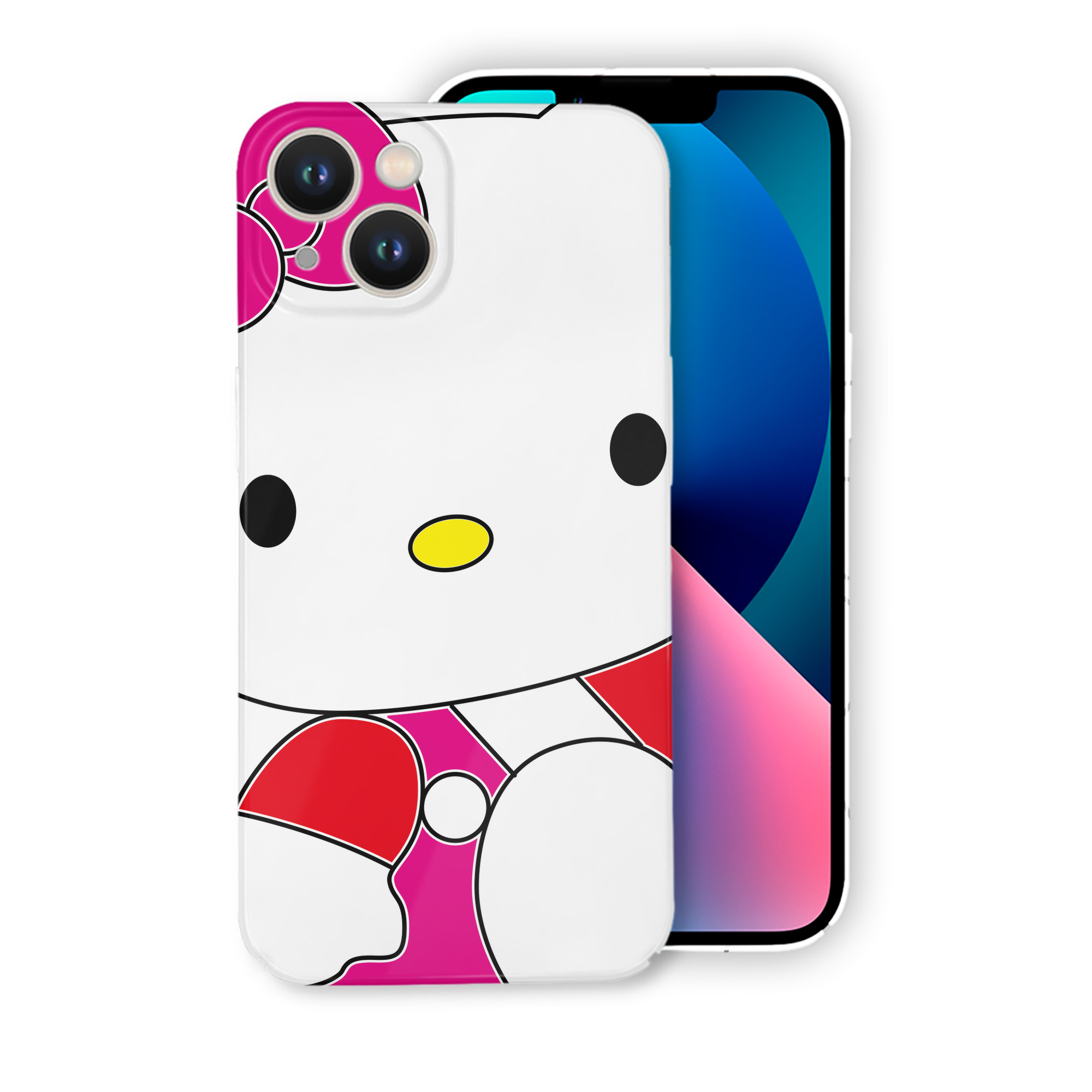 （画像用） Hello Kitty ハローキティ 【iPhone 14シリーズ対応】ハードケース