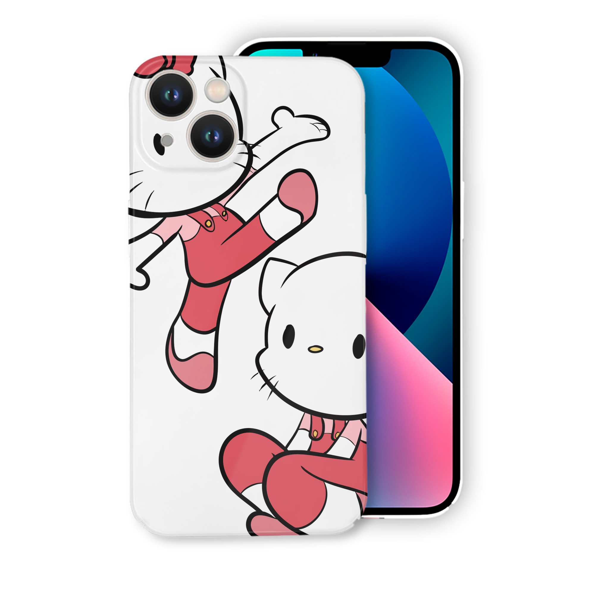 （画像用） Hello Kitty ハローキティ 【iPhone 14シリーズ対応】ハードケース