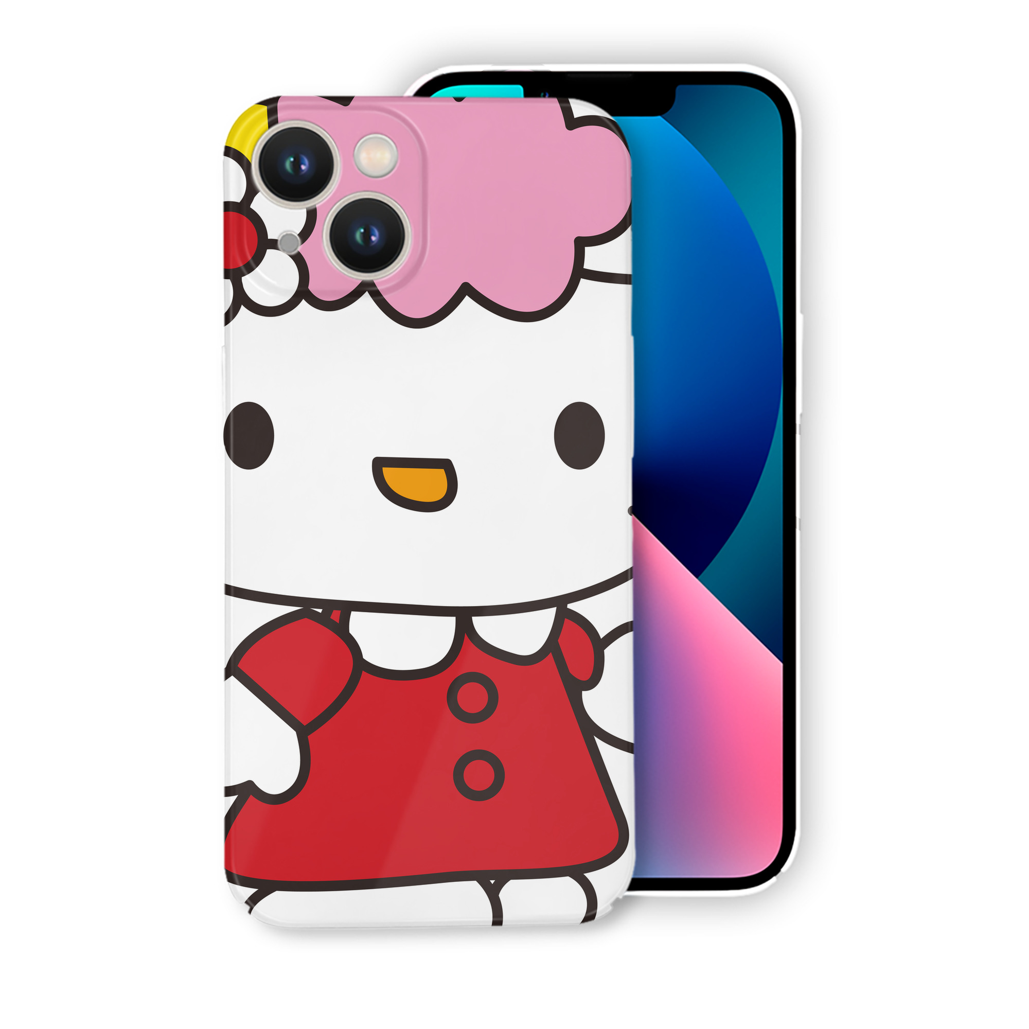 （画像用） Hello Kitty ハローキティ 【iPhone 14シリーズ対応】ハードケース