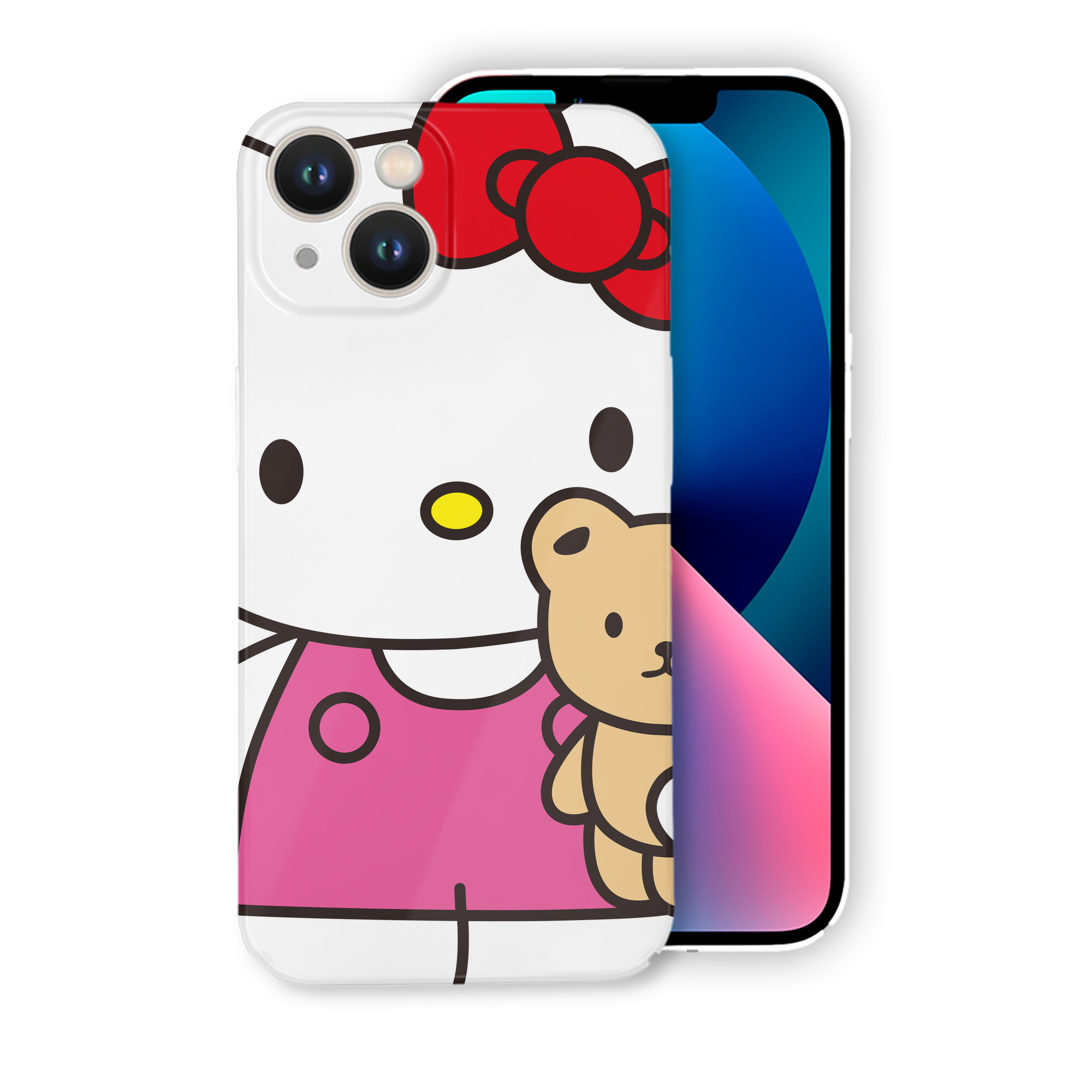 （画像用） Hello Kitty ハローキティ 【iPhone 14シリーズ対応】ハードケース