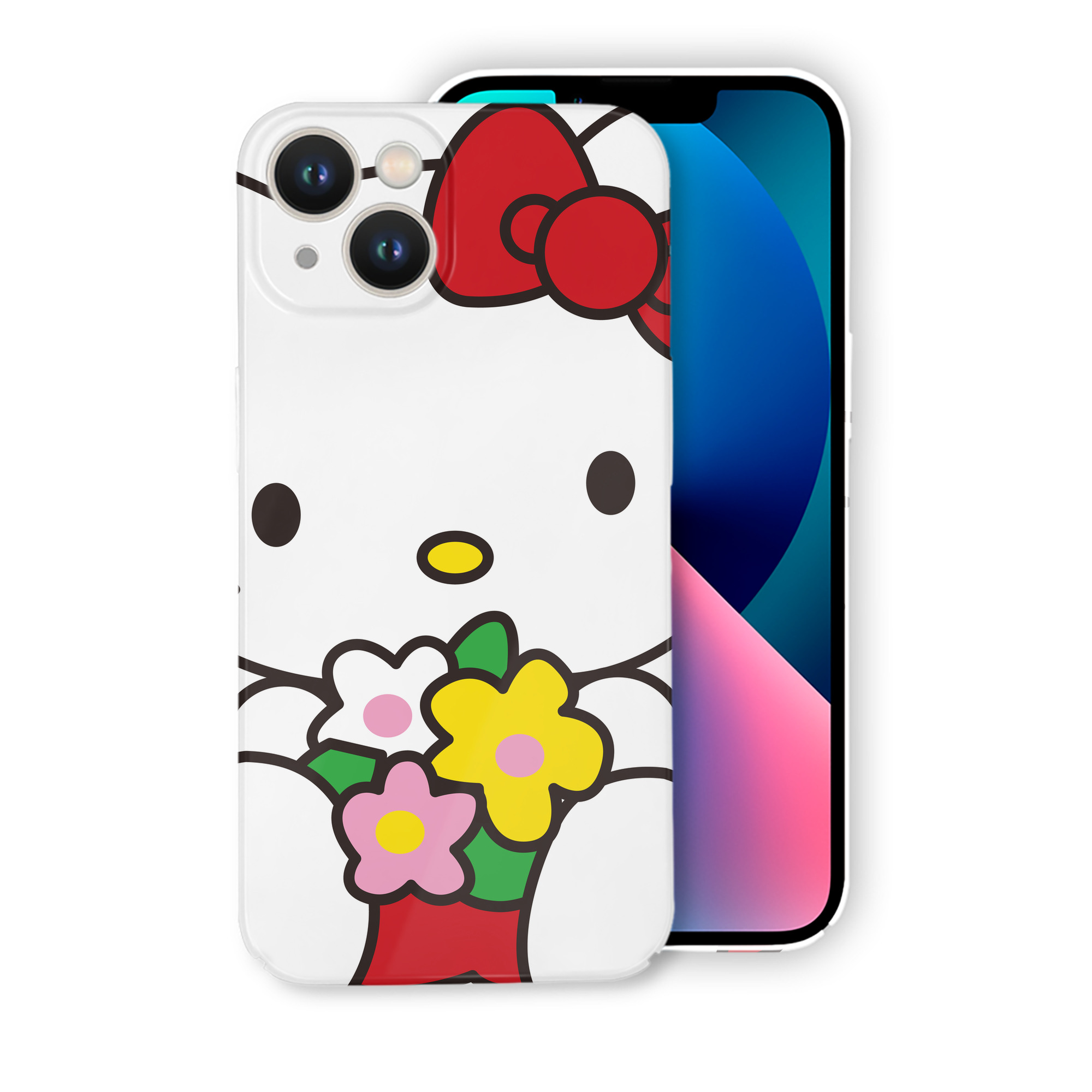 （画像用） Hello Kitty ハローキティ 【iPhone 14シリーズ対応】ハードケース