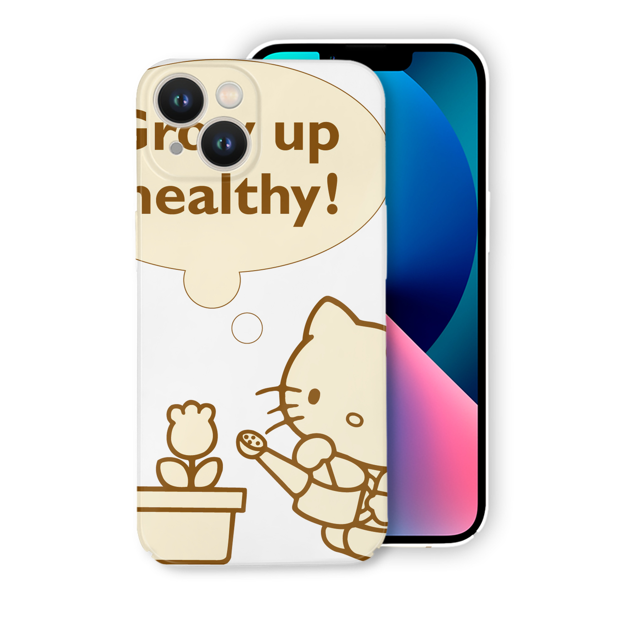 （画像用） Hello Kitty ハローキティ 【iPhone 14シリーズ対応】ハードケース