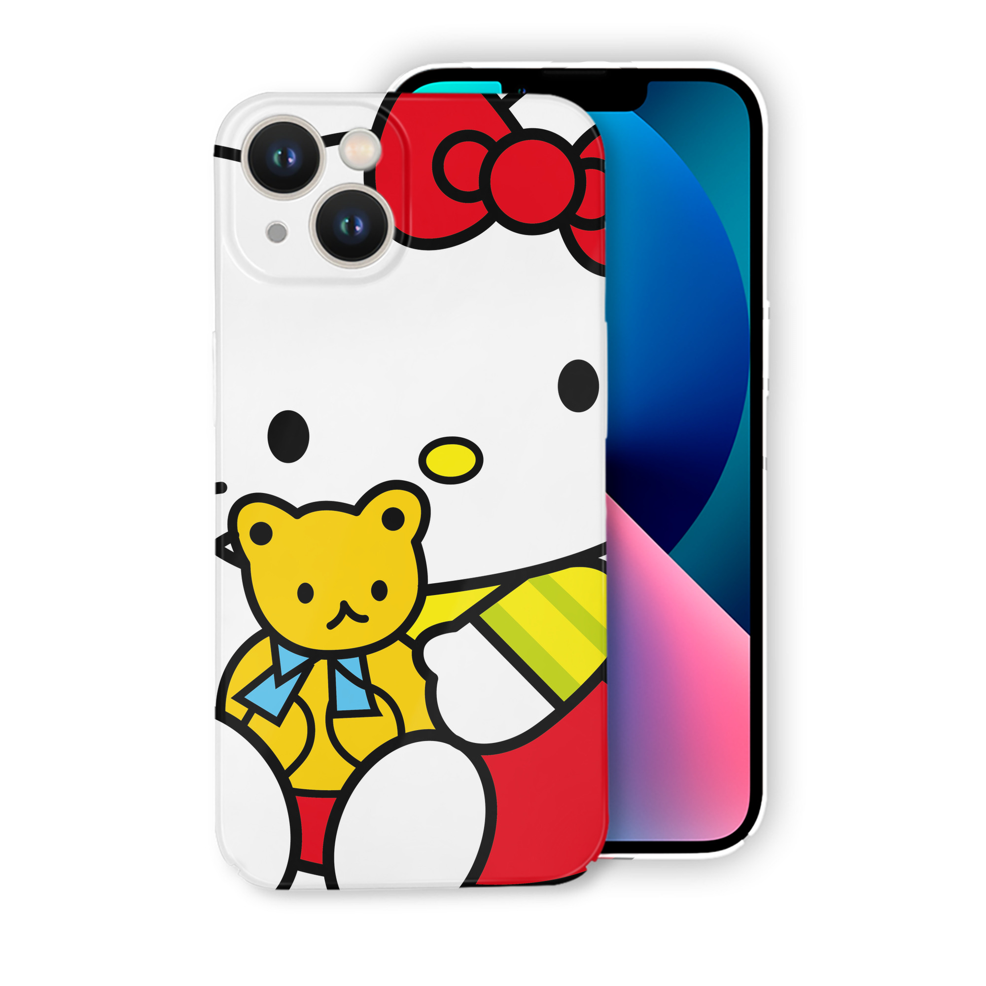 （画像用） Hello Kitty ハローキティ 【iPhone 14シリーズ対応】ハードケース