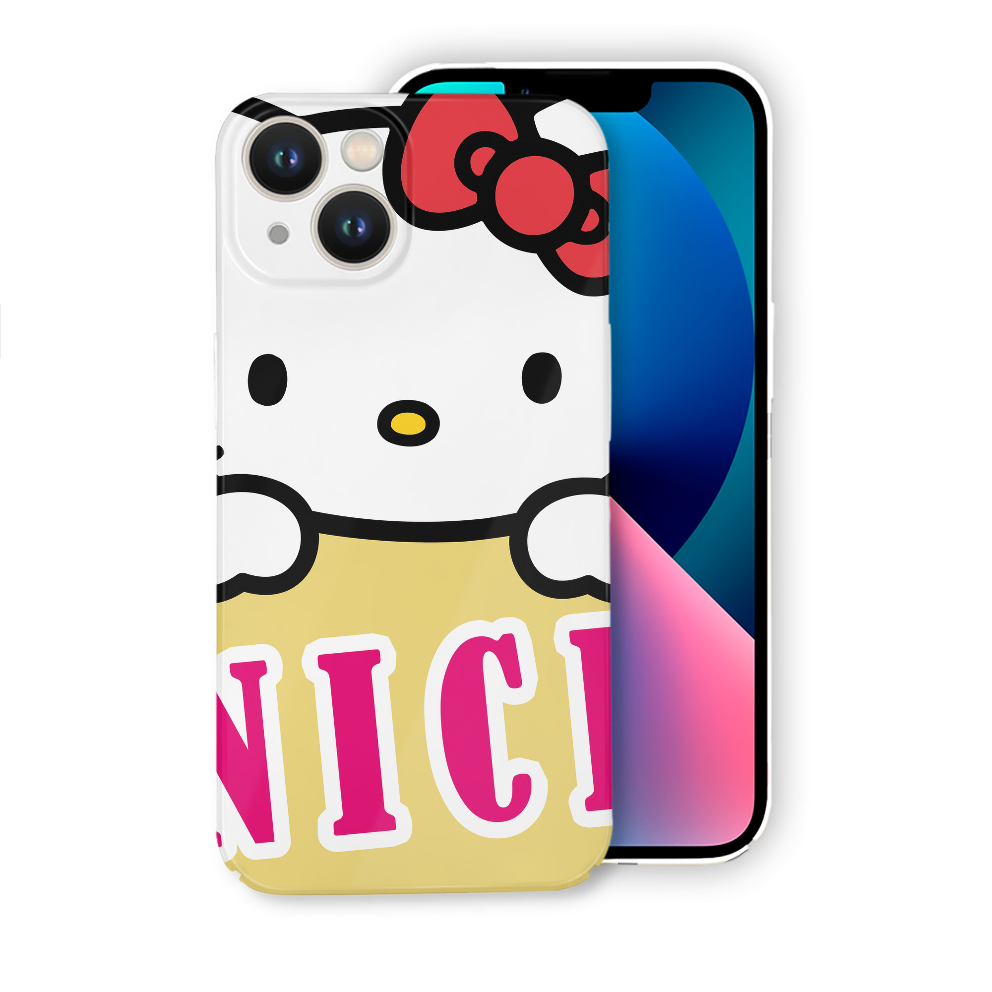 （画像用） Hello Kitty ハローキティ 【iPhone 14シリーズ対応】ハードケース