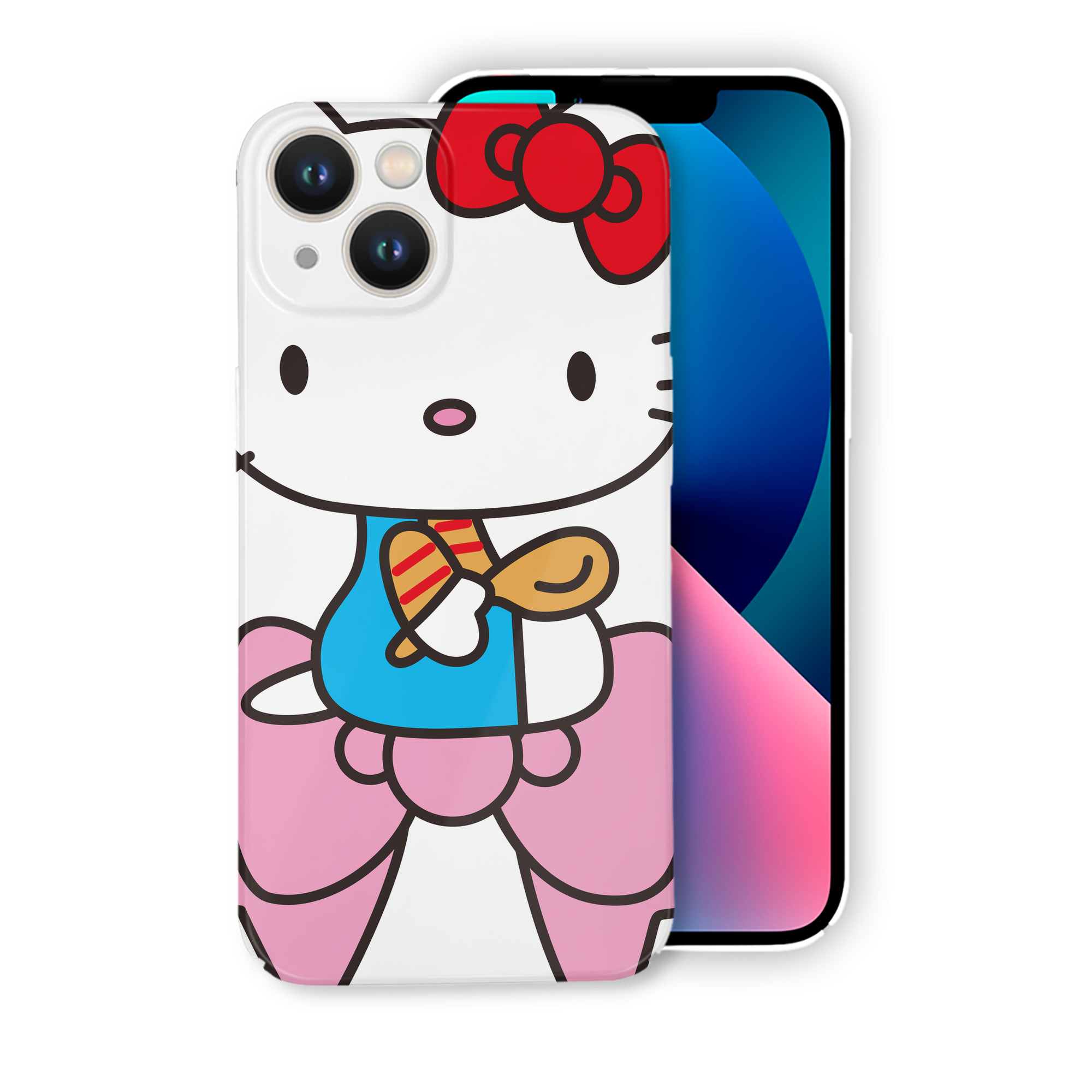 （画像用） Hello Kitty ハローキティ 【iPhone 14シリーズ対応】ハードケース
