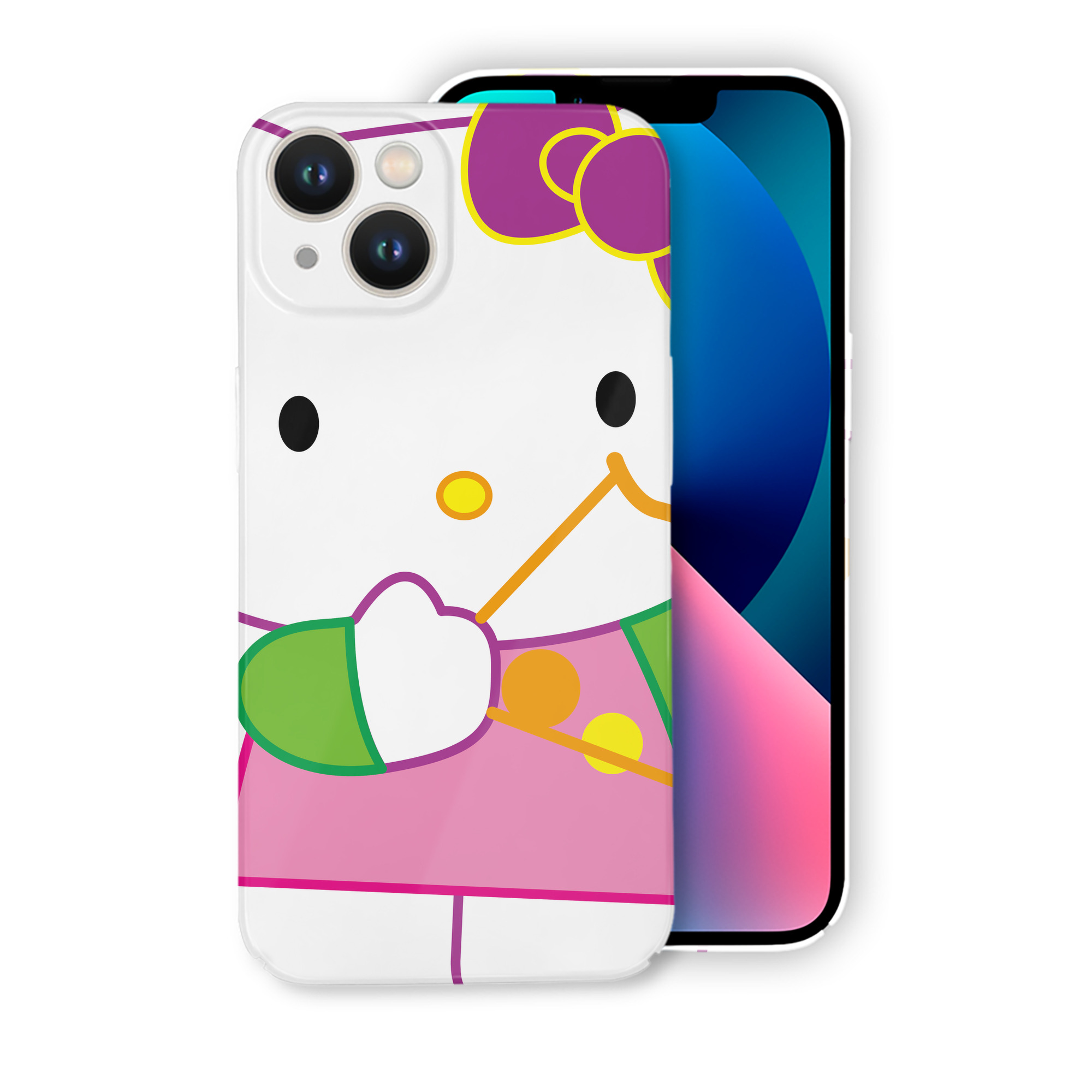 （画像用） Hello Kitty ハローキティ 【iPhone 14シリーズ対応】ハードケース