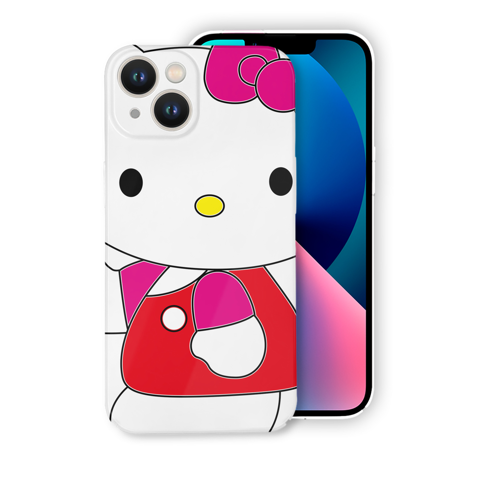 （画像用） Hello Kitty ハローキティ 【iPhone 14シリーズ対応】ハードケース