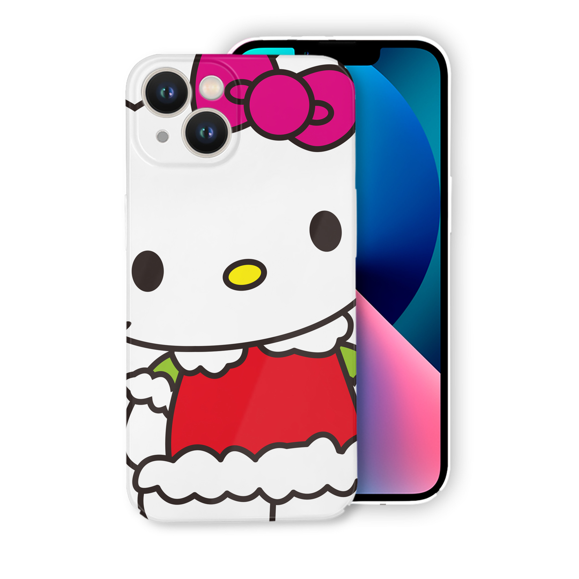 （画像用） Hello Kitty ハローキティ 【iPhone 14シリーズ対応】ハードケース