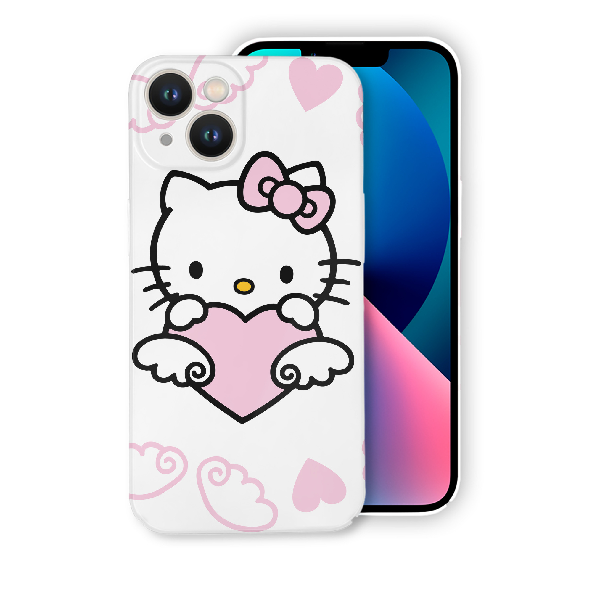 （画像用） Hello Kitty ハローキティ 【iPhone 14シリーズ対応】ハードケース