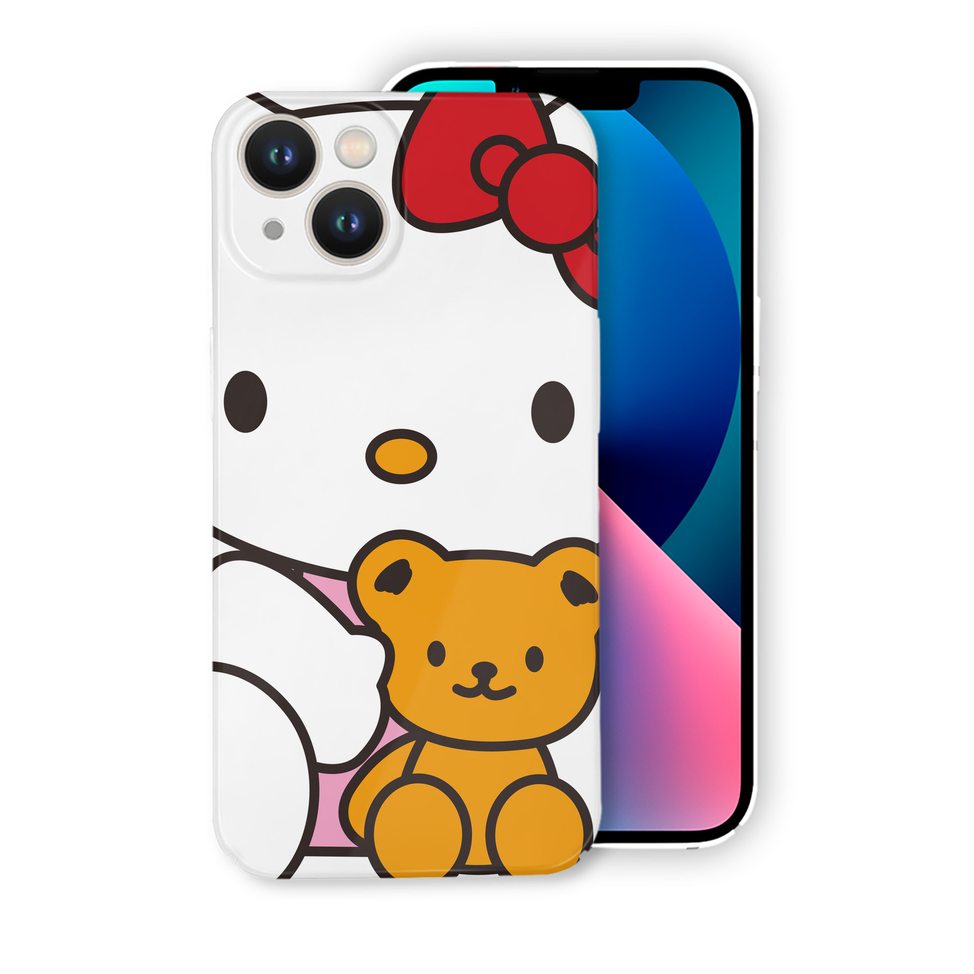 （画像用） Hello Kitty ハローキティ 【iPhone 14シリーズ対応】ハードケース