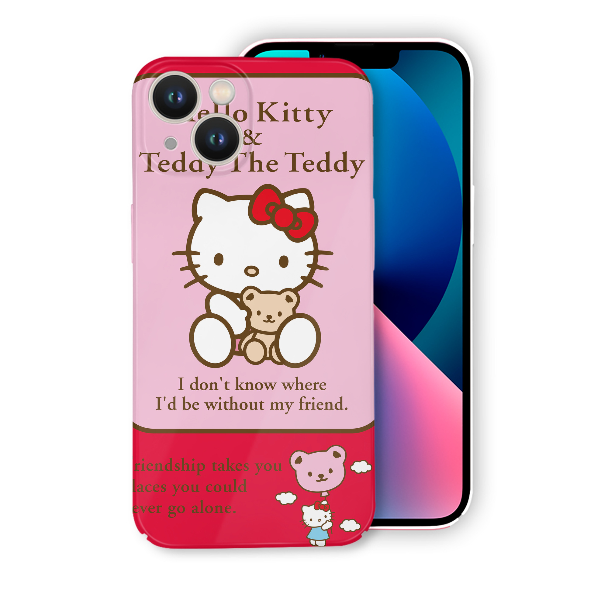 （画像用） Hello Kitty ハローキティ 【iPhone 14シリーズ対応】ハードケース