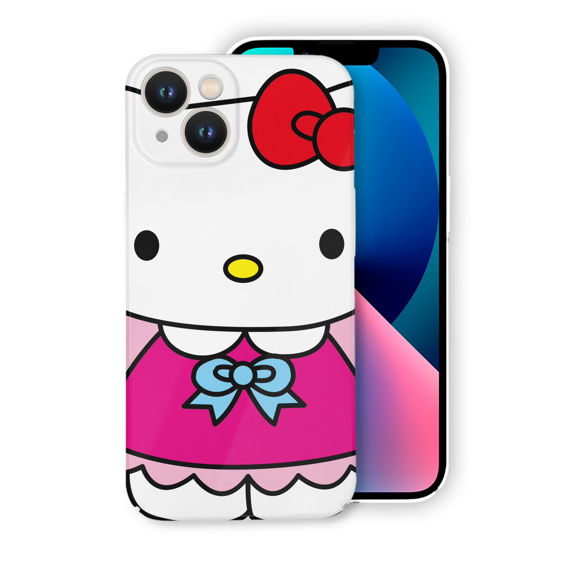（画像用） Hello Kitty ハローキティ 【iPhone 14シリーズ対応】ハードケース