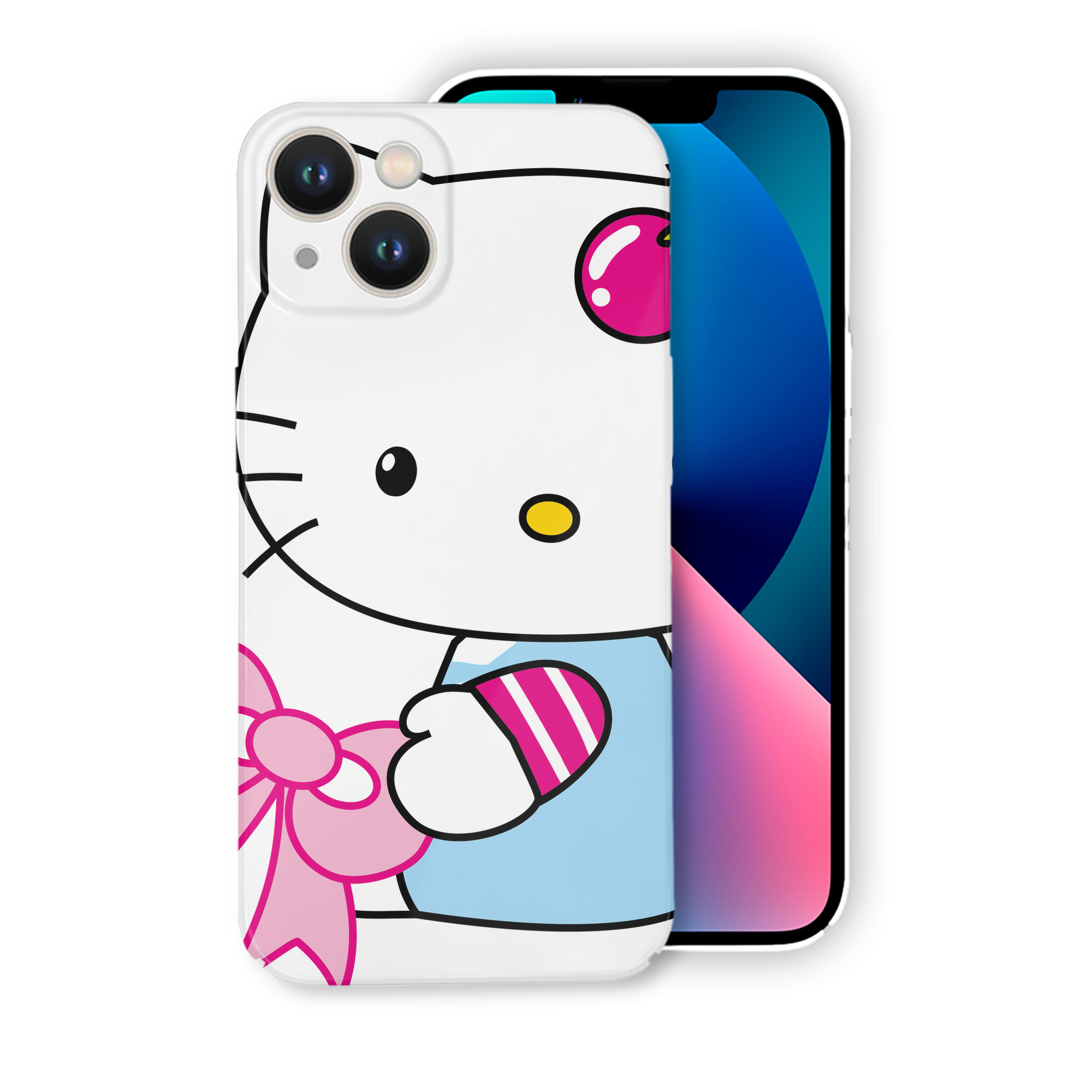 （画像用） Hello Kitty ハローキティ 【iPhone 14シリーズ対応】ハードケース