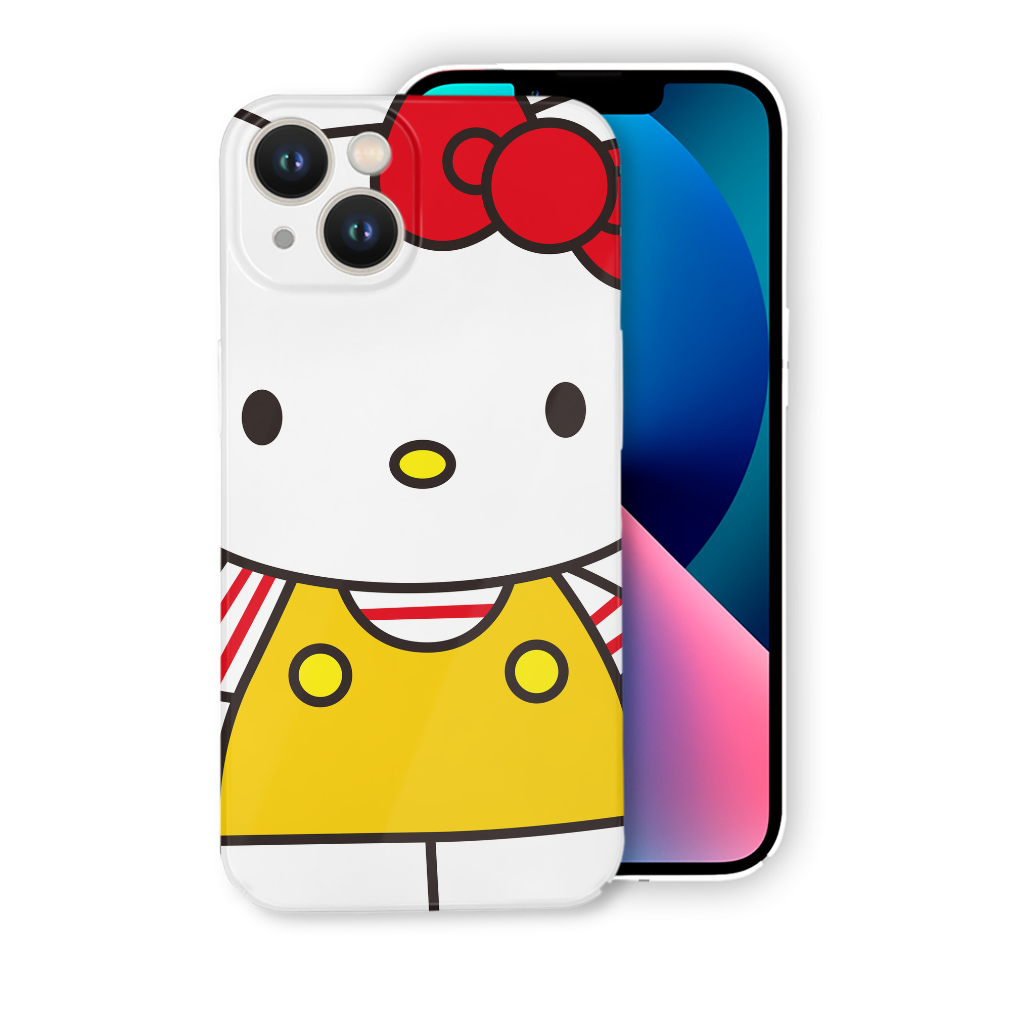 （画像用） Hello Kitty ハローキティ 【iPhone 14シリーズ対応】ハードケース