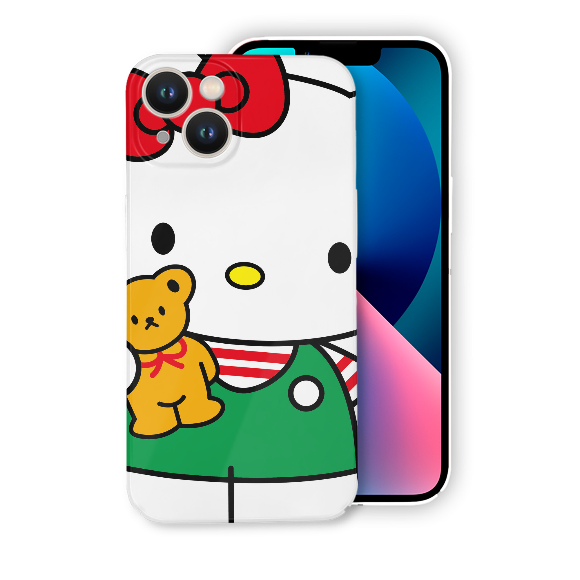 （画像用） Hello Kitty ハローキティ 【iPhone 14シリーズ対応】ハードケース