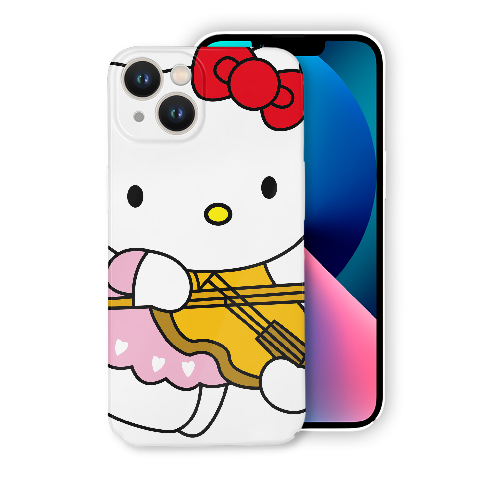 （画像用） Hello Kitty ハローキティ 【iPhone 14シリーズ対応】ハードケース