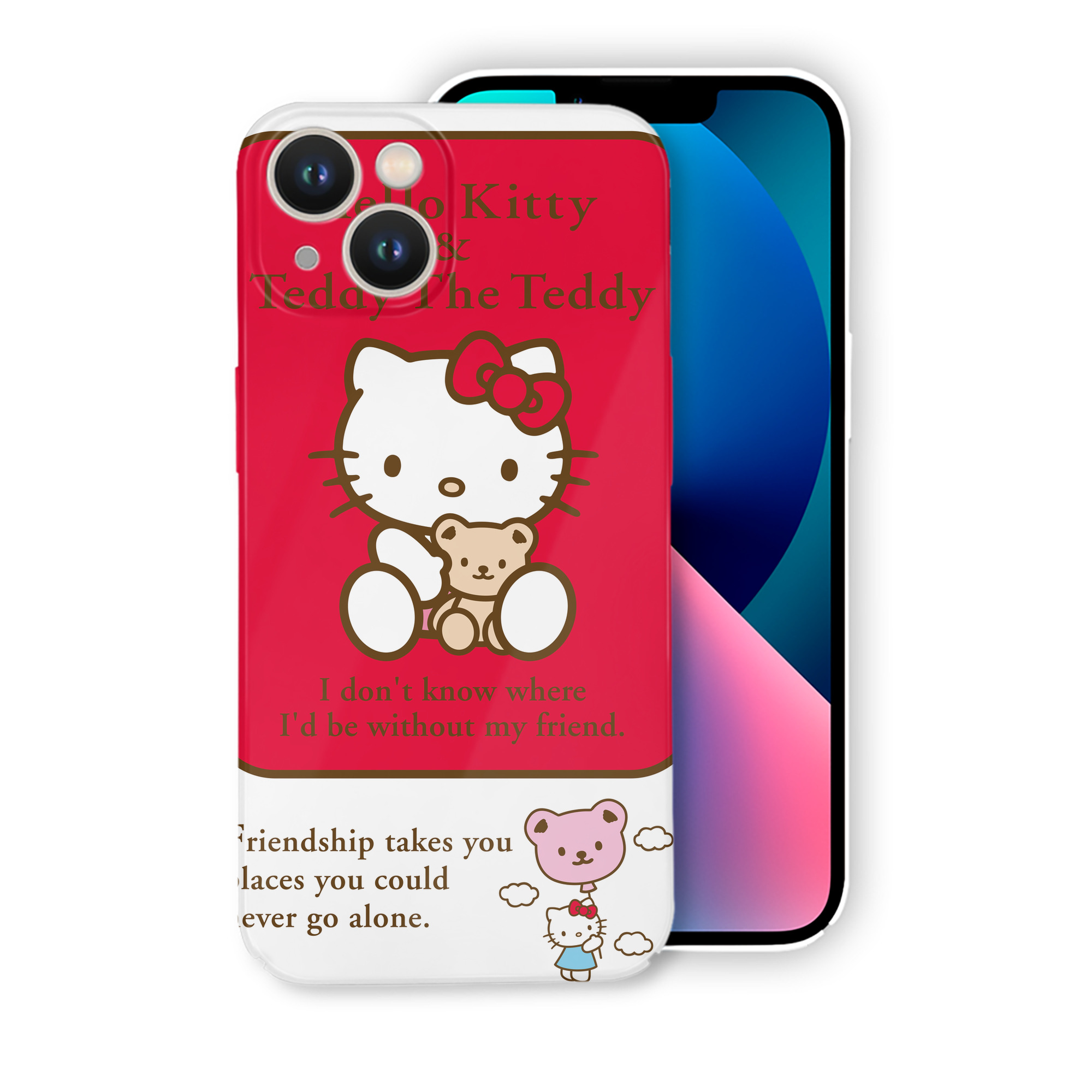 （画像用） Hello Kitty ハローキティ 【iPhone 14シリーズ対応】ハードケース