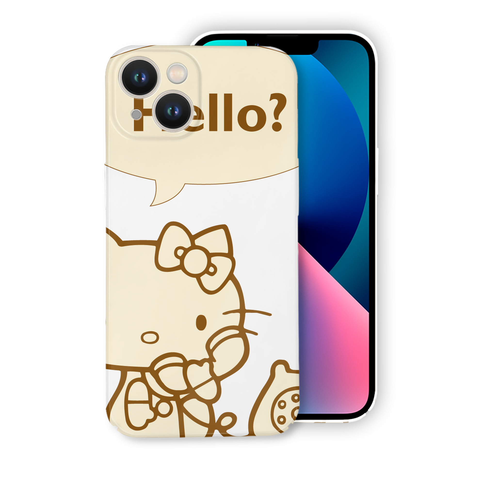 （画像用） Hello Kitty ハローキティ 【iPhone 14シリーズ対応】ハードケース