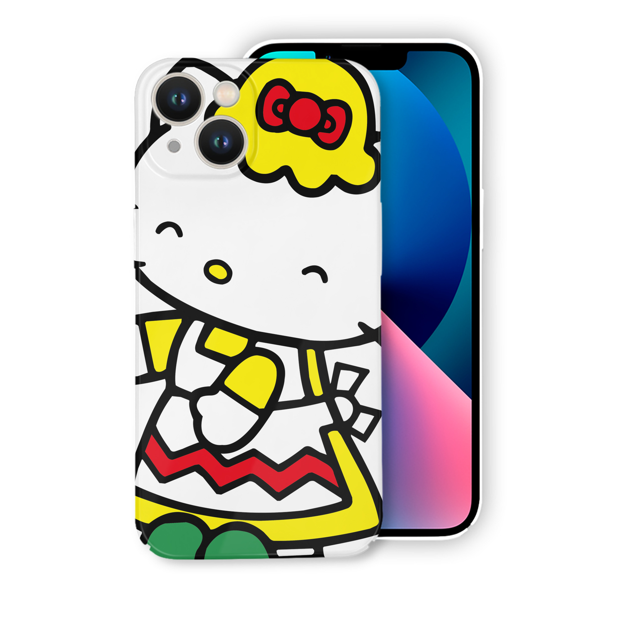（画像用） Hello Kitty ハローキティ 【iPhone 14シリーズ対応】ハードケース