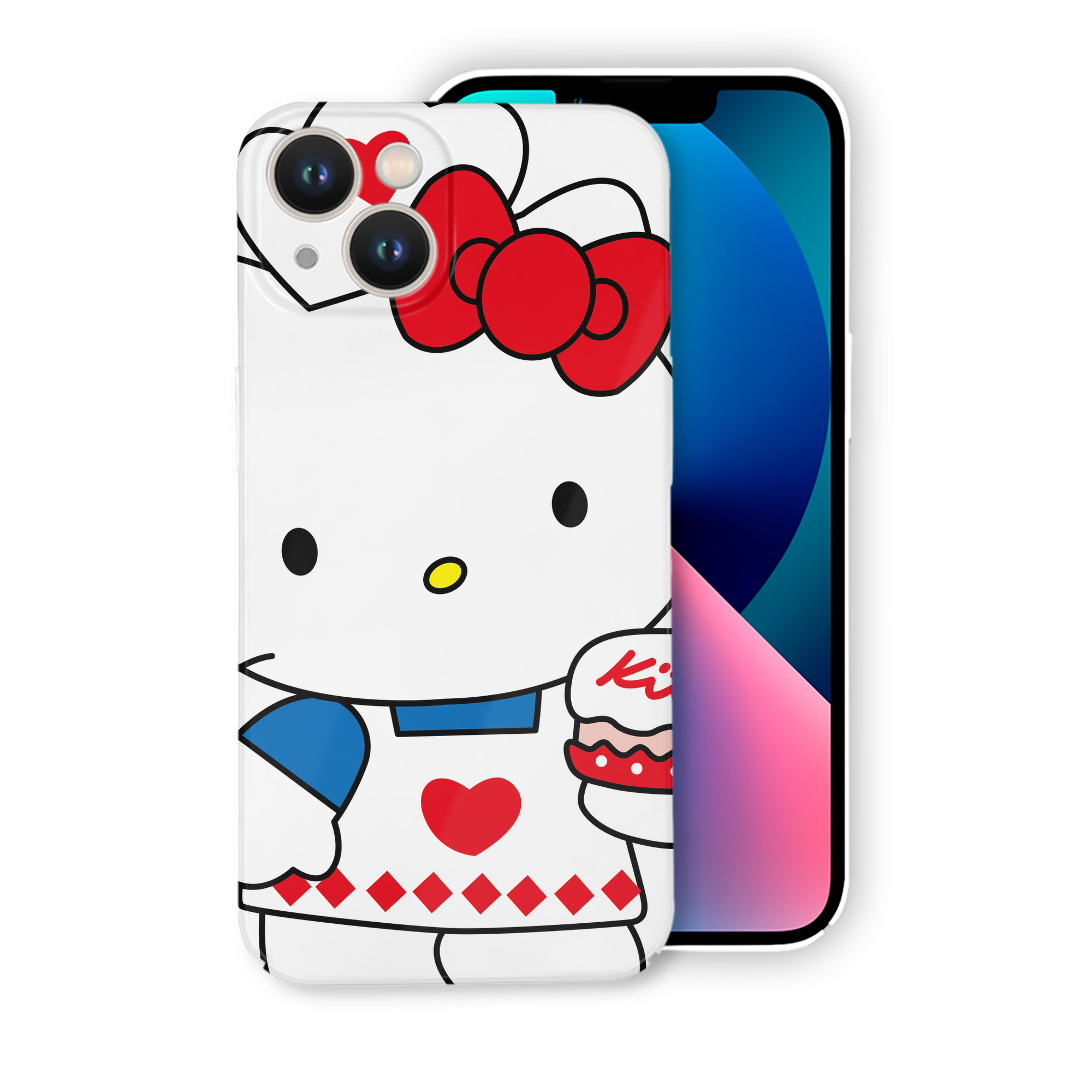 （画像用） Hello Kitty ハローキティ 【iPhone 14シリーズ対応】ハードケース