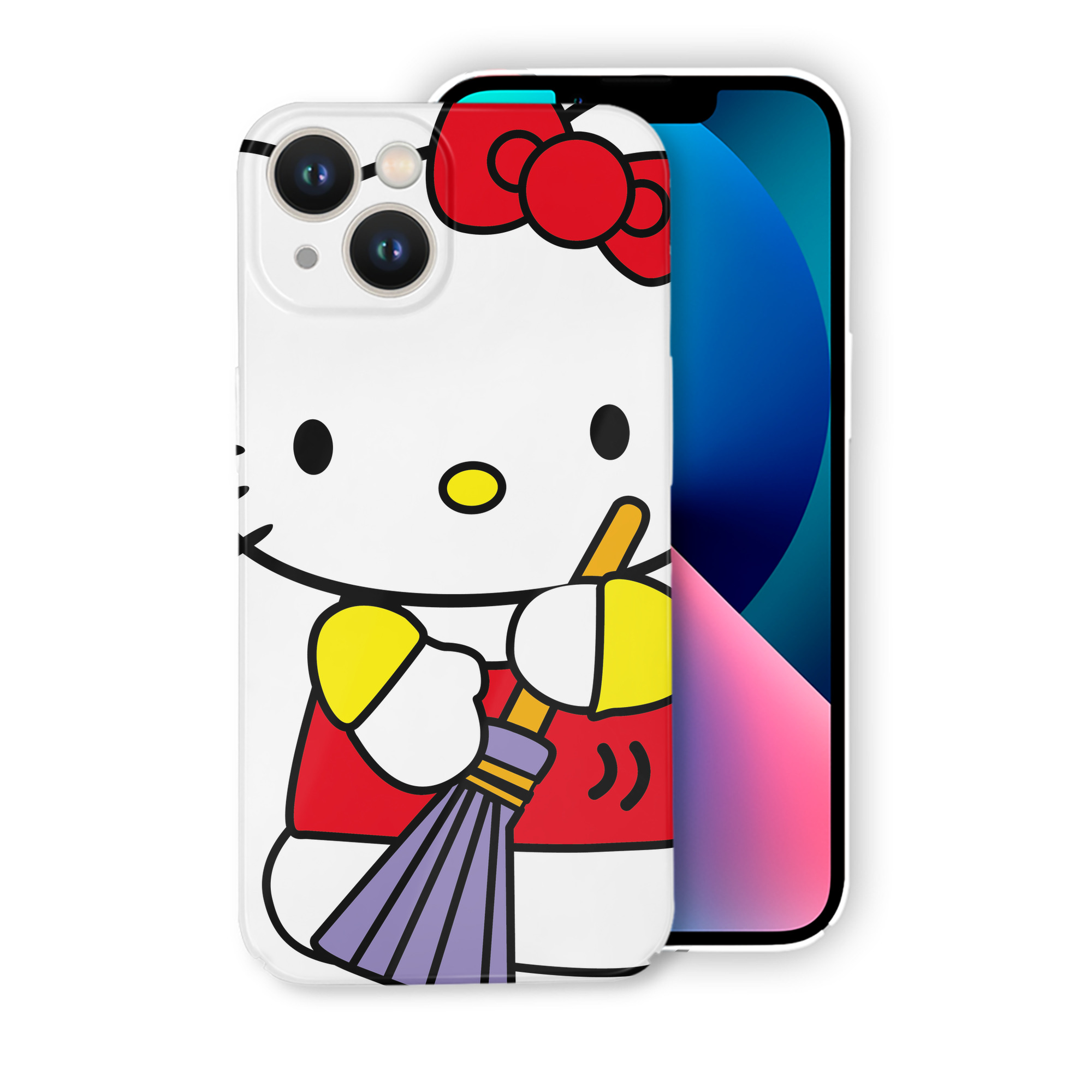 （画像用） Hello Kitty ハローキティ 【iPhone 14シリーズ対応】ハードケース