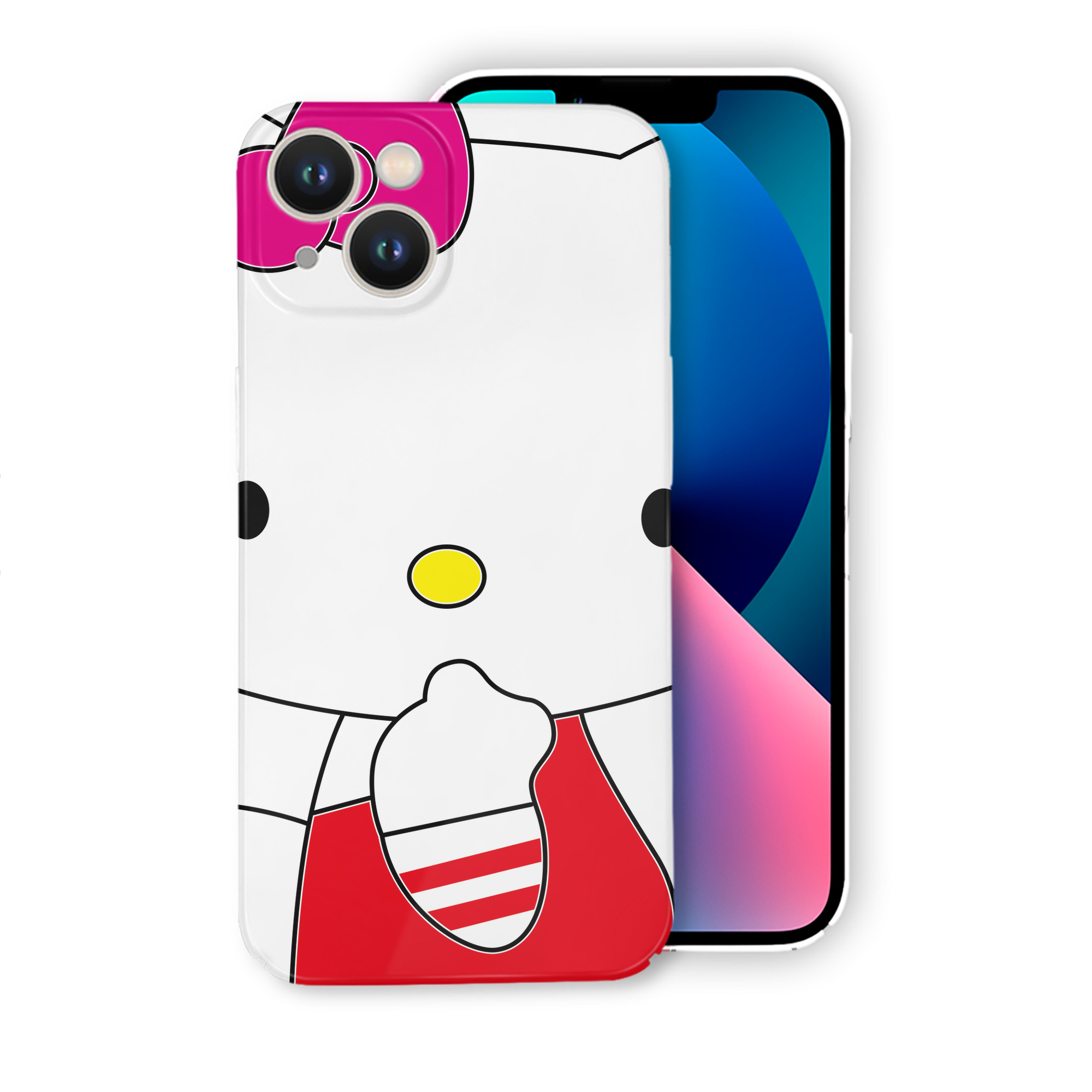 （画像用） Hello Kitty ハローキティ 【iPhone 14シリーズ対応】ハードケース