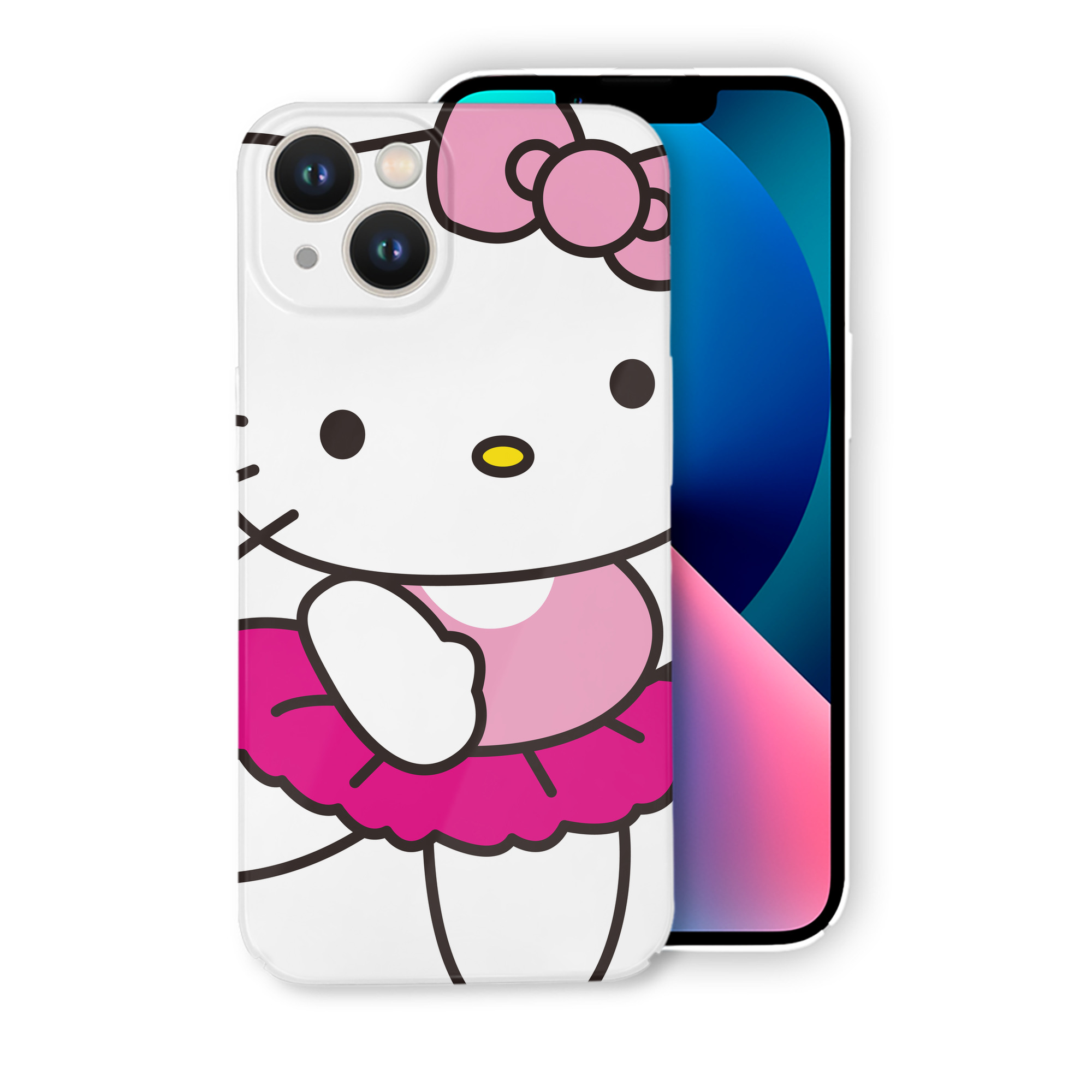 （画像用） Hello Kitty ハローキティ 【iPhone 14シリーズ対応】ハードケース
