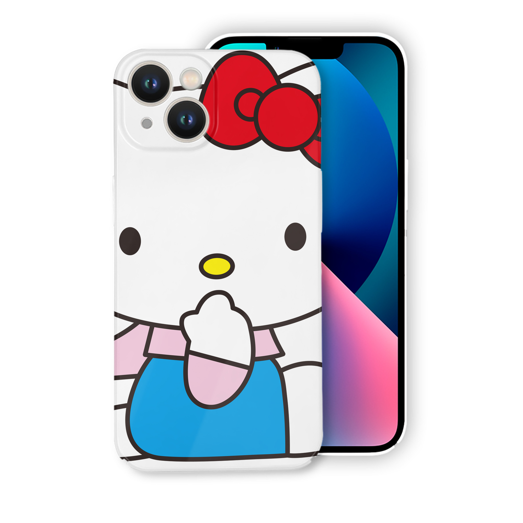 （画像用） Hello Kitty ハローキティ 【iPhone 14シリーズ対応】ハードケース