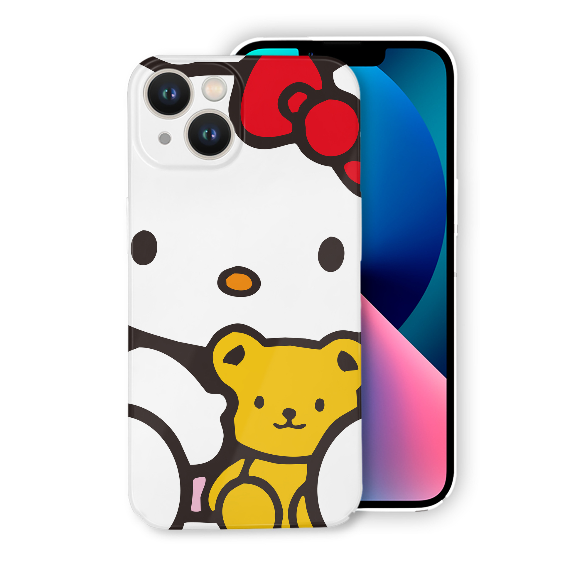 （画像用） Hello Kitty ハローキティ 【iPhone 14シリーズ対応】ハードケース