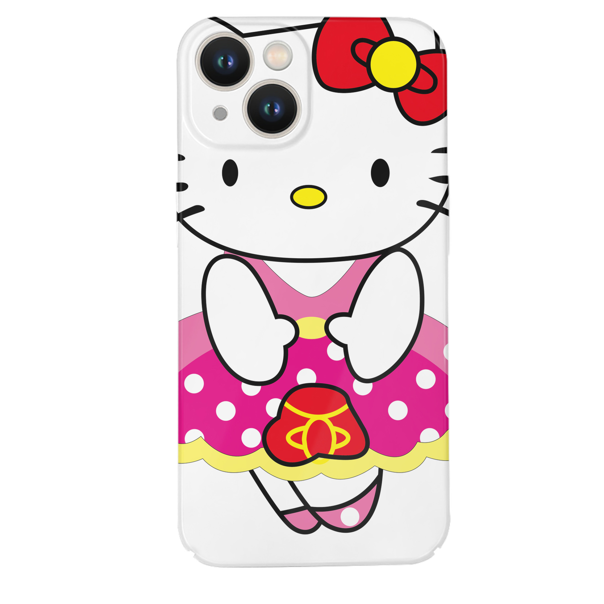 （画像用） Hello Kitty ハローキティ 【iPhone 14シリーズ対応】ハードケース