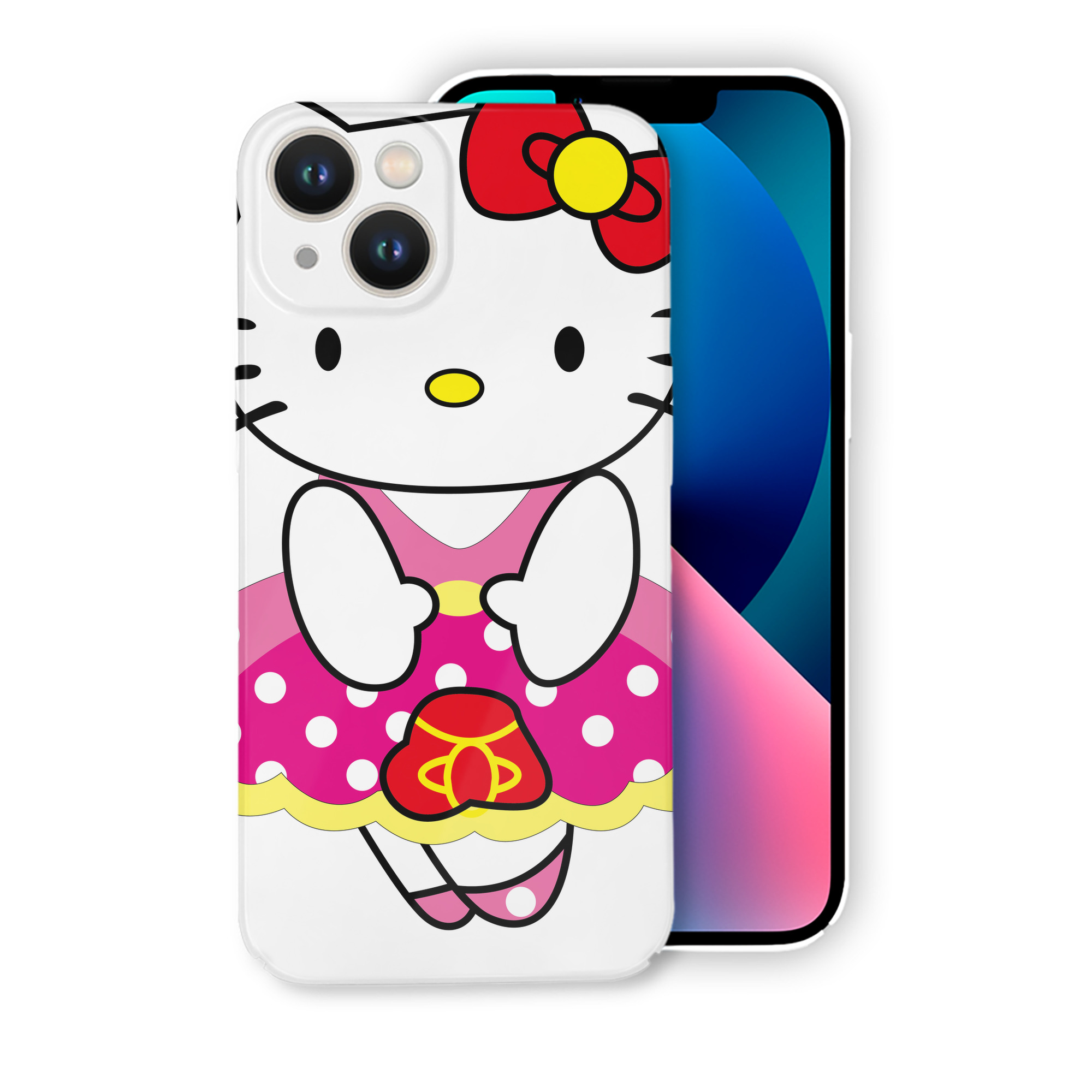 （画像用） Hello Kitty ハローキティ 【iPhone 14シリーズ対応】ハードケース