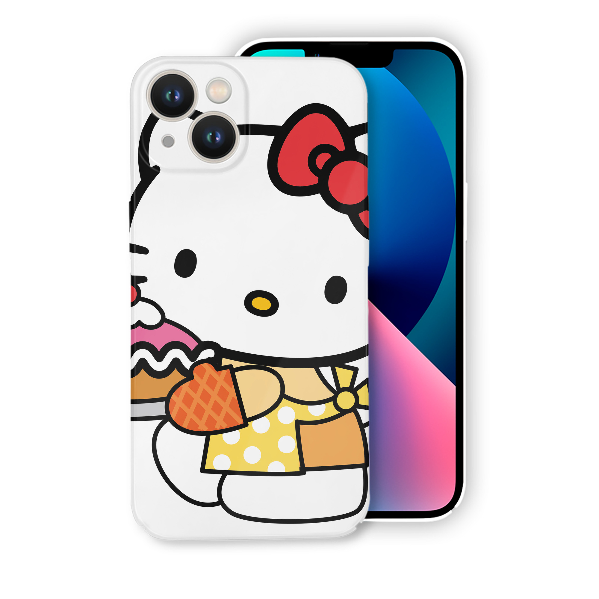 （画像用） Hello Kitty ハローキティ 【iPhone 14シリーズ対応】ハードケース