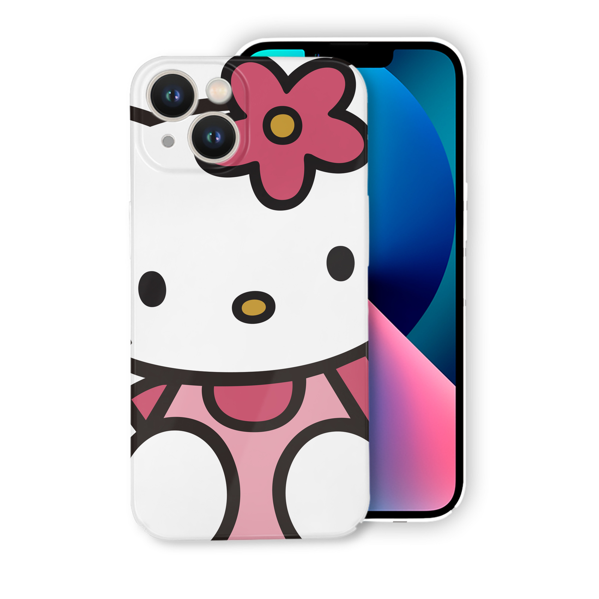 （画像用） Hello Kitty ハローキティ 【iPhone 14シリーズ対応】ハードケース