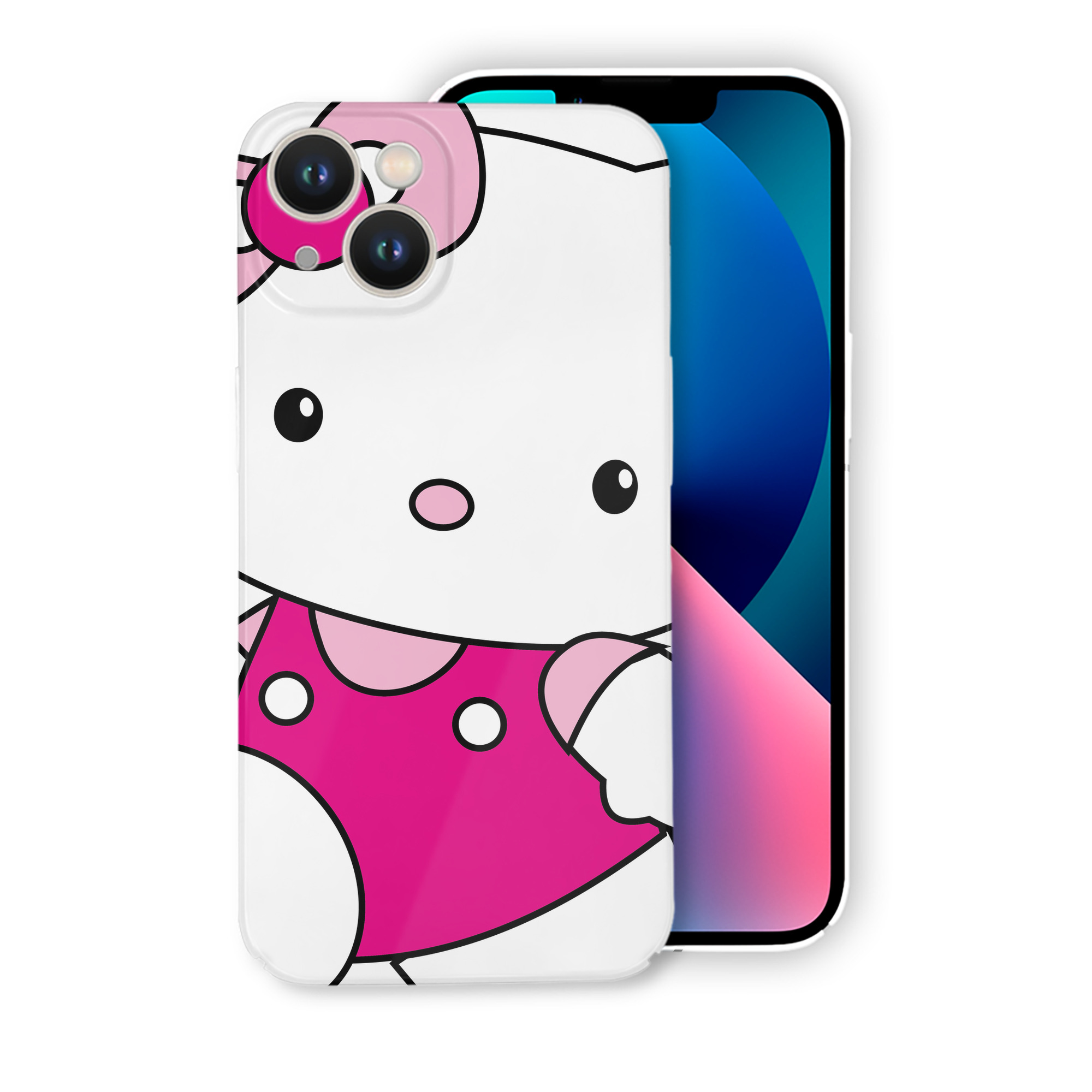 （画像用） Hello Kitty ハローキティ 【iPhone 14シリーズ対応】ハードケース
