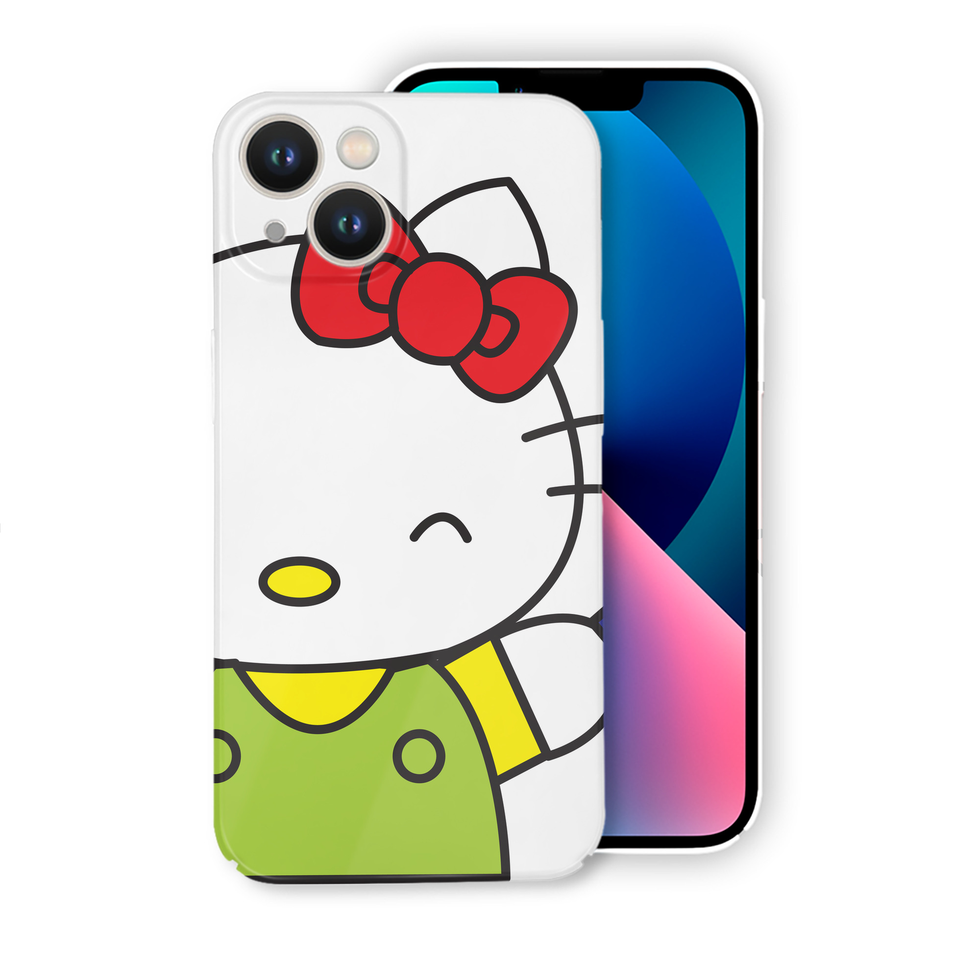 （画像用） Hello Kitty ハローキティ 【iPhone 14シリーズ対応】ハードケース