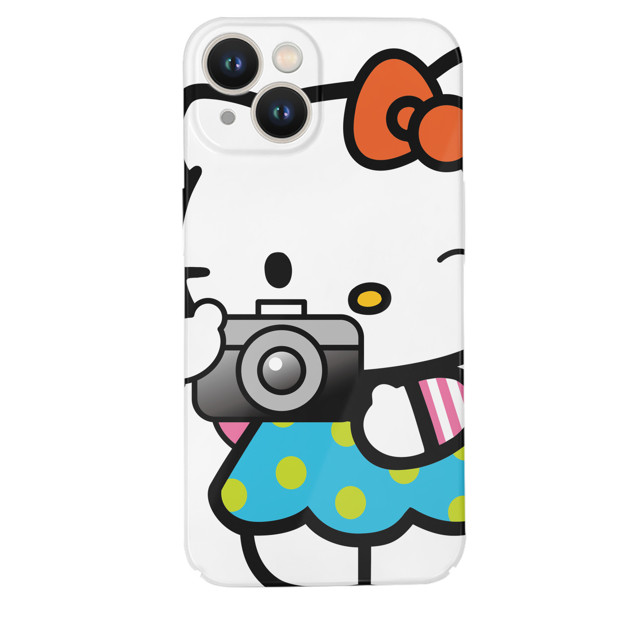 （画像用） Hello Kitty ハローキティ 【iPhone 14シリーズ対応】ハードケース