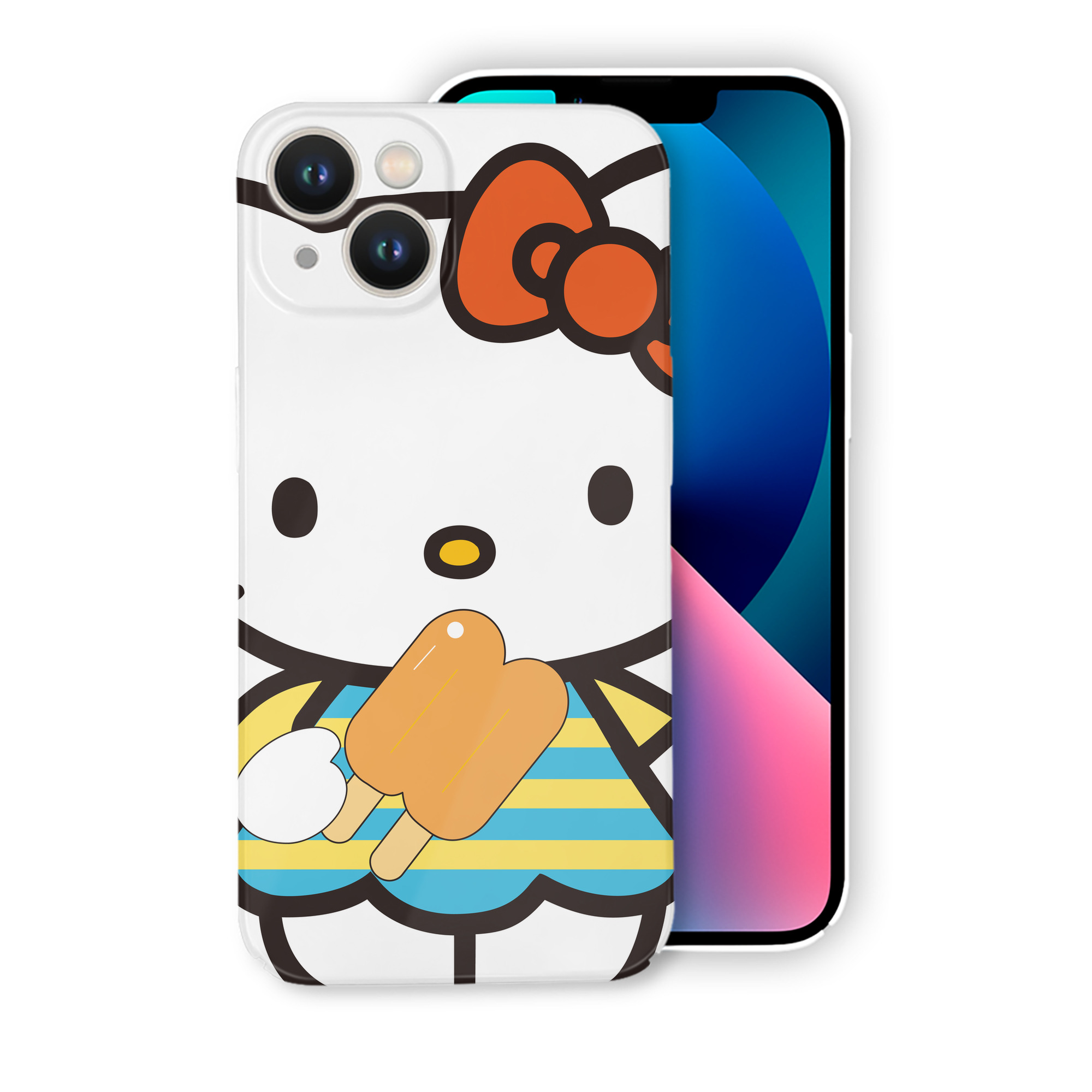 （画像用） Hello Kitty ハローキティ 【iPhone 14シリーズ対応】ハードケース