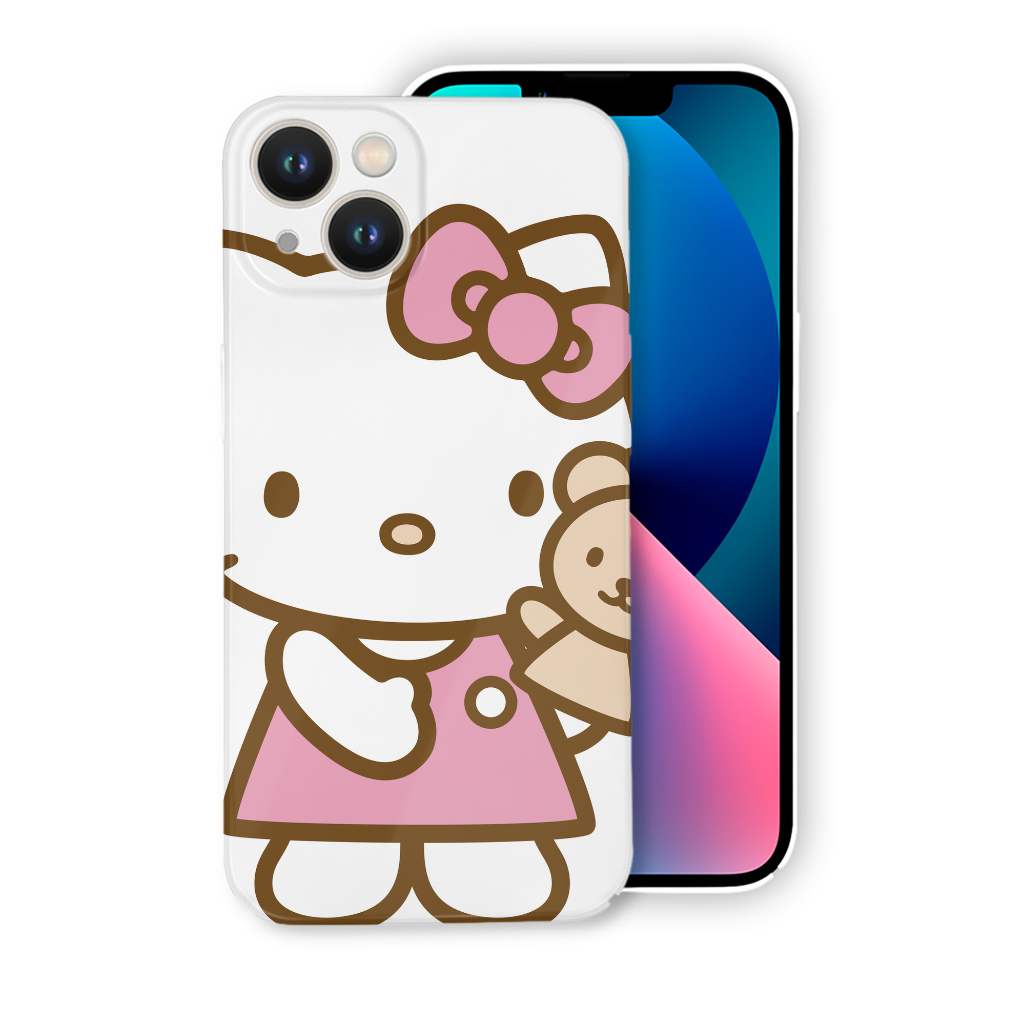 （画像用） Hello Kitty ハローキティ 【iPhone 14シリーズ対応】ハードケース