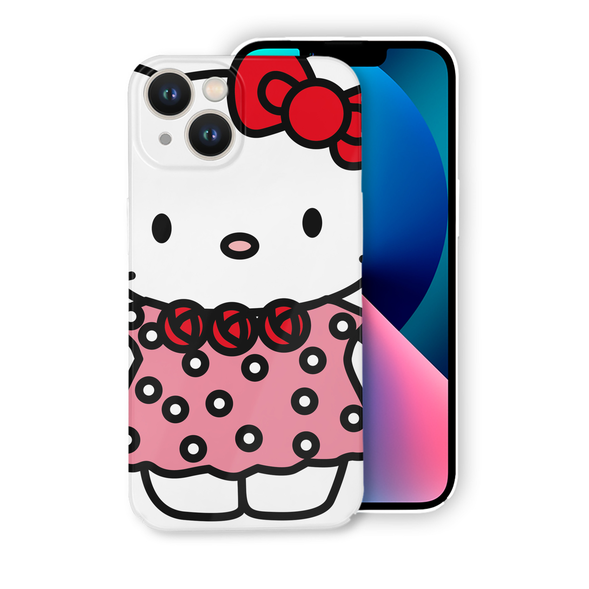 （画像用） Hello Kitty ハローキティ 【iPhone 14シリーズ対応】ハードケース