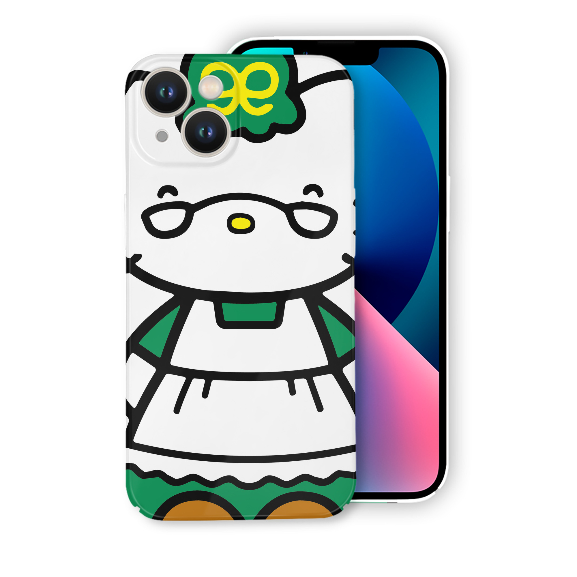 （画像用） Hello Kitty ハローキティ 【iPhone 14シリーズ対応】ハードケース