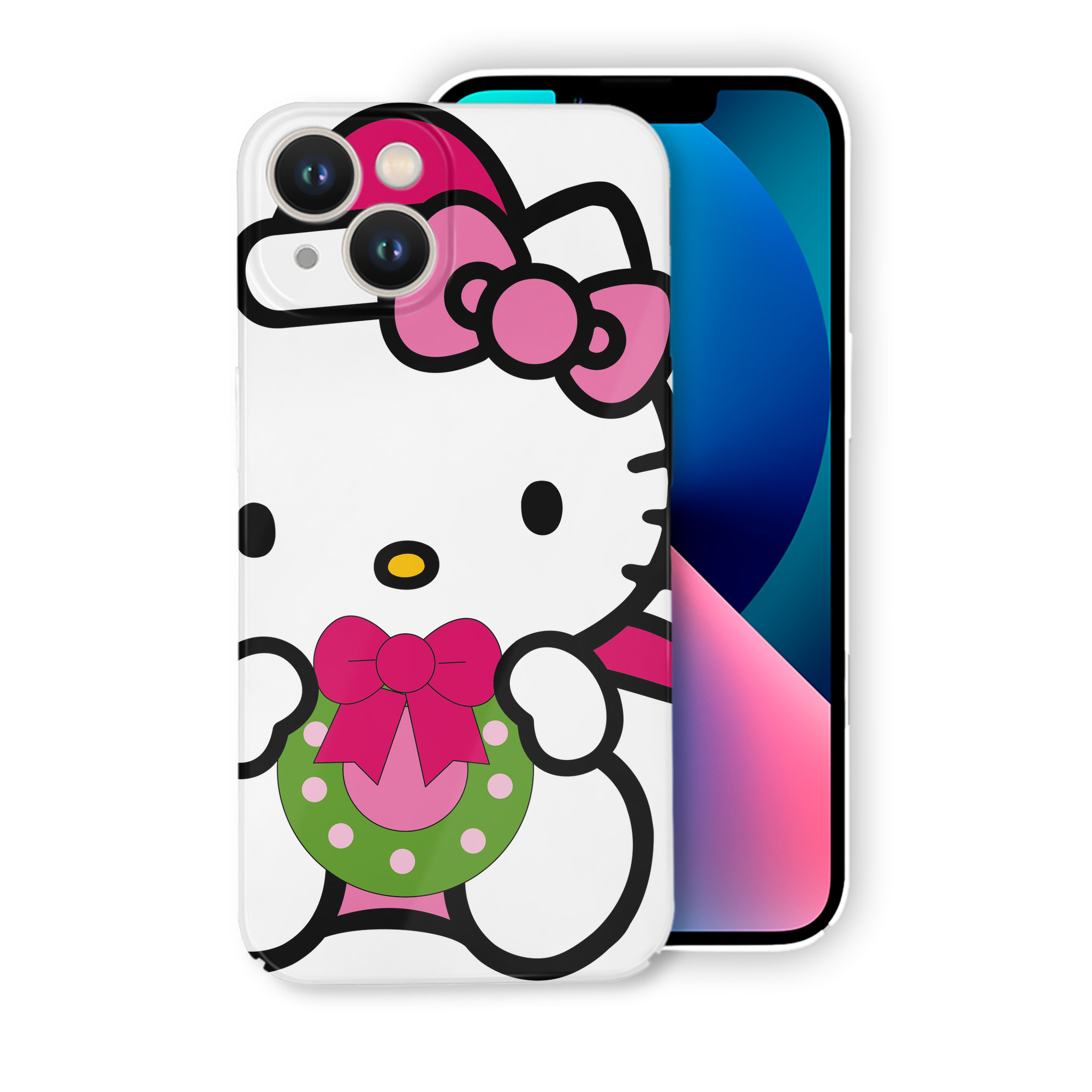 （画像用） Hello Kitty ハローキティ 【iPhone 14シリーズ対応】ハードケース