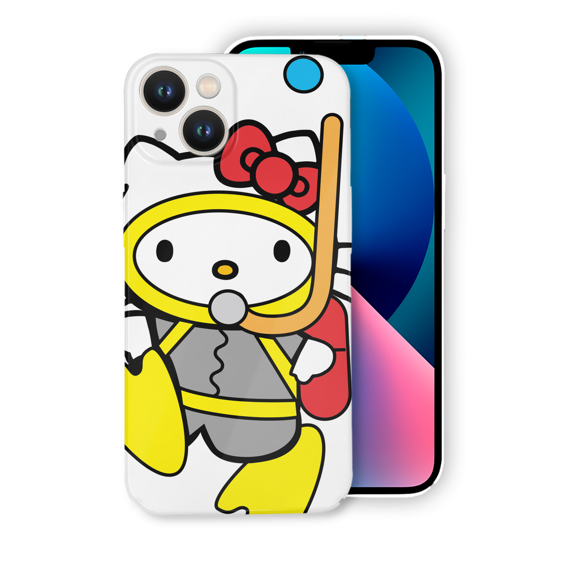 （画像用） Hello Kitty ハローキティ 【iPhone 14シリーズ対応】ハードケース