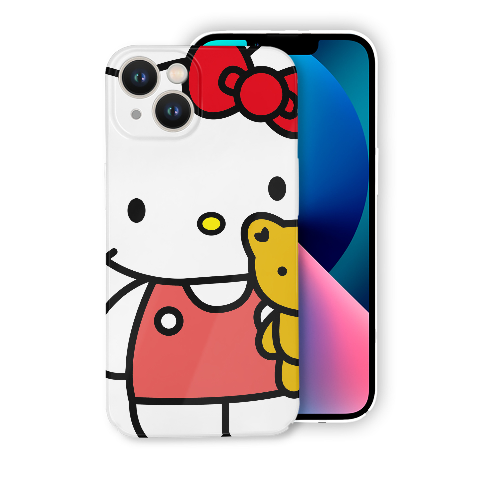 （画像用） Hello Kitty ハローキティ 【iPhone 14シリーズ対応】ハードケース